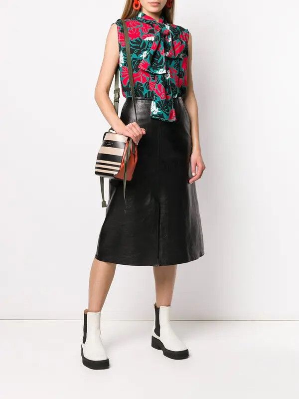 Marni o1w1db10125 Top in Multicolor Size XL / US 12-14 / IT 48-50 - 2 Thumbnail