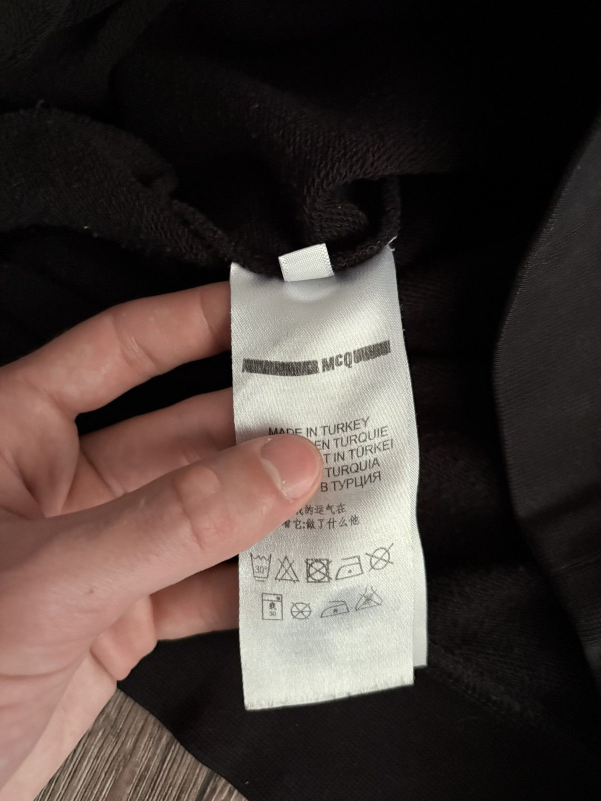 Alexander McQueen Alexander McQueen ‘MCQ’ Big Logo Hoodie Size US M / EU 48-50 / 2 - 5 Thumbnail