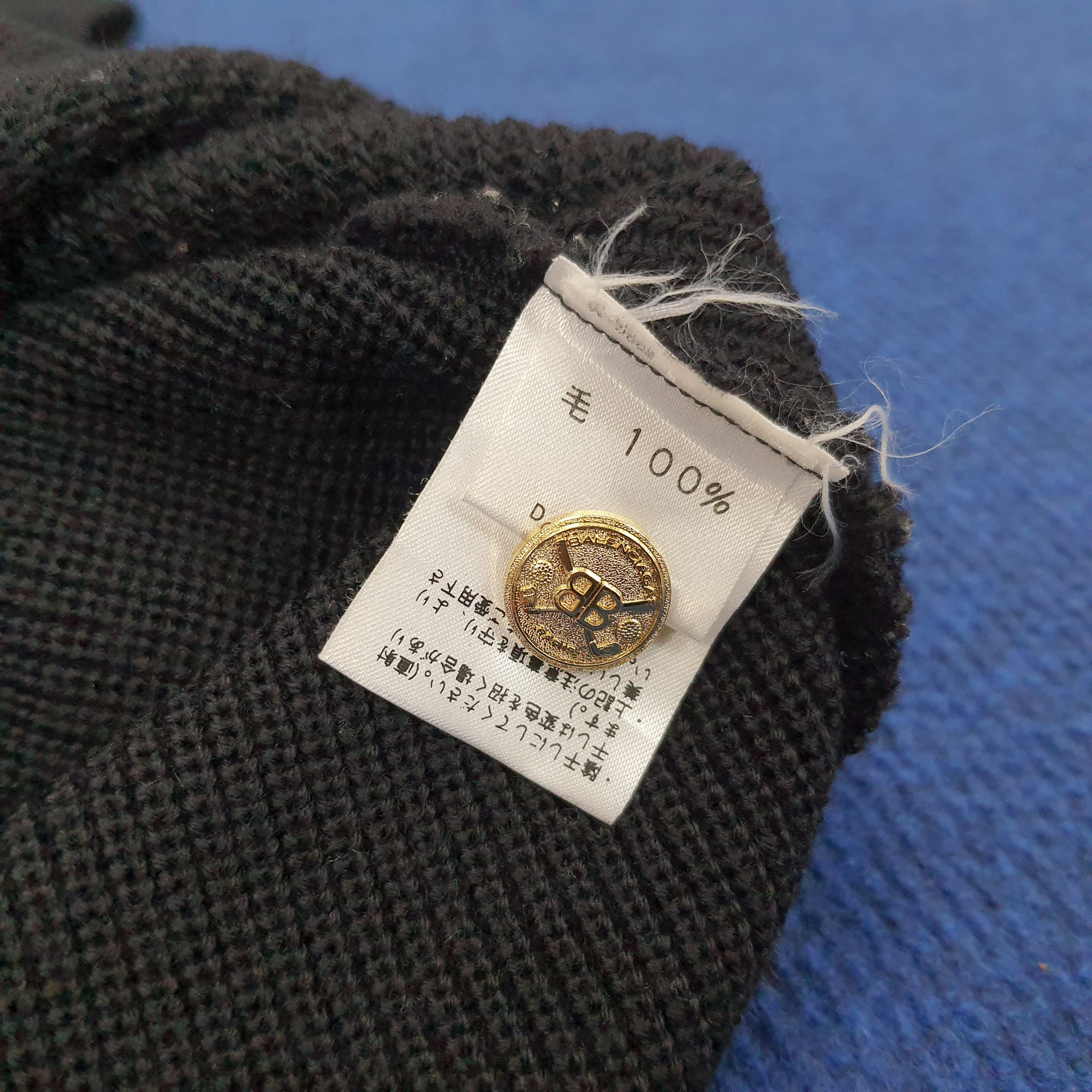 Balenciaga × Vintage Vintage Balenciaga Paris Knitwear Vests Size S / US 4 / IT 40 - 7 Thumbnail