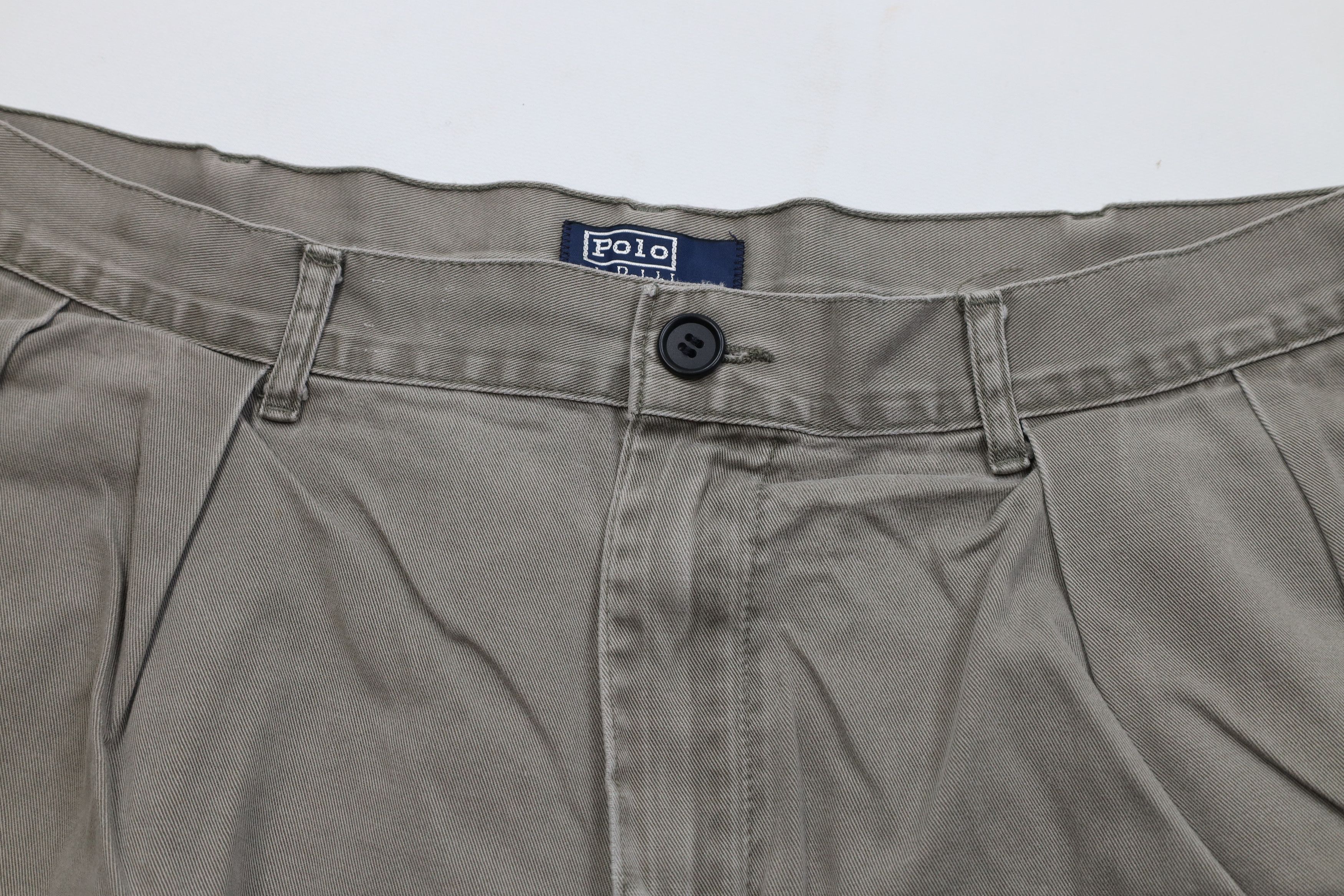 Ralph Lauren Vintage 90s Ralph Lauren Above Knee Chino Shorts Cotton USA Size US 38 / EU 54 - 7 Thumbnail
