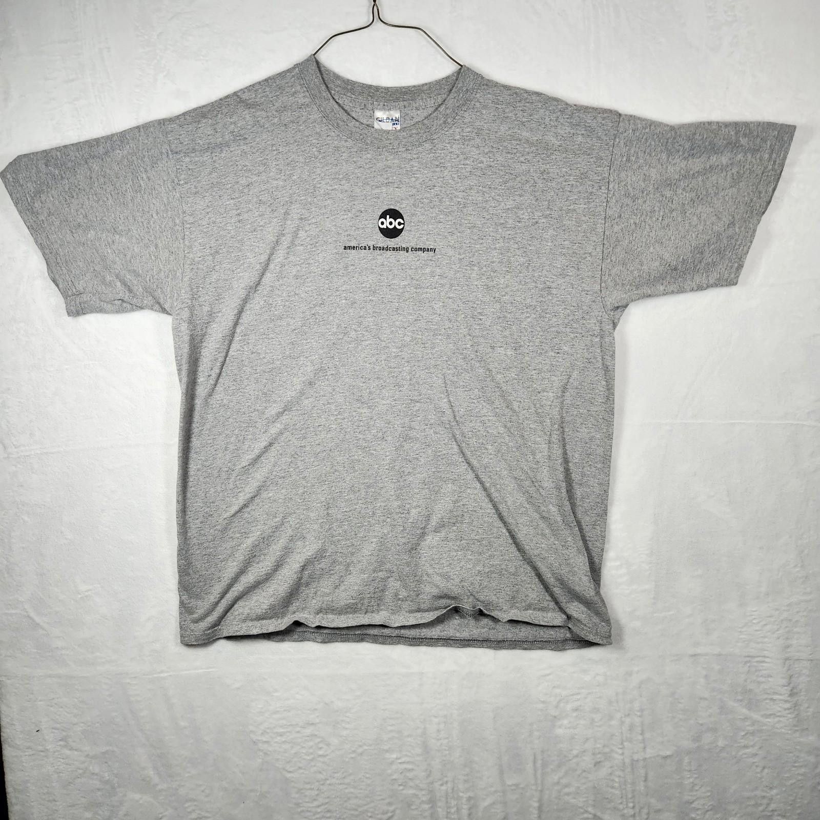 Gildan Vintage Gildan ABC TV Gray Tshirt Mens Size XL Size US XL / EU 56 / 4 - 1 Thumbnail