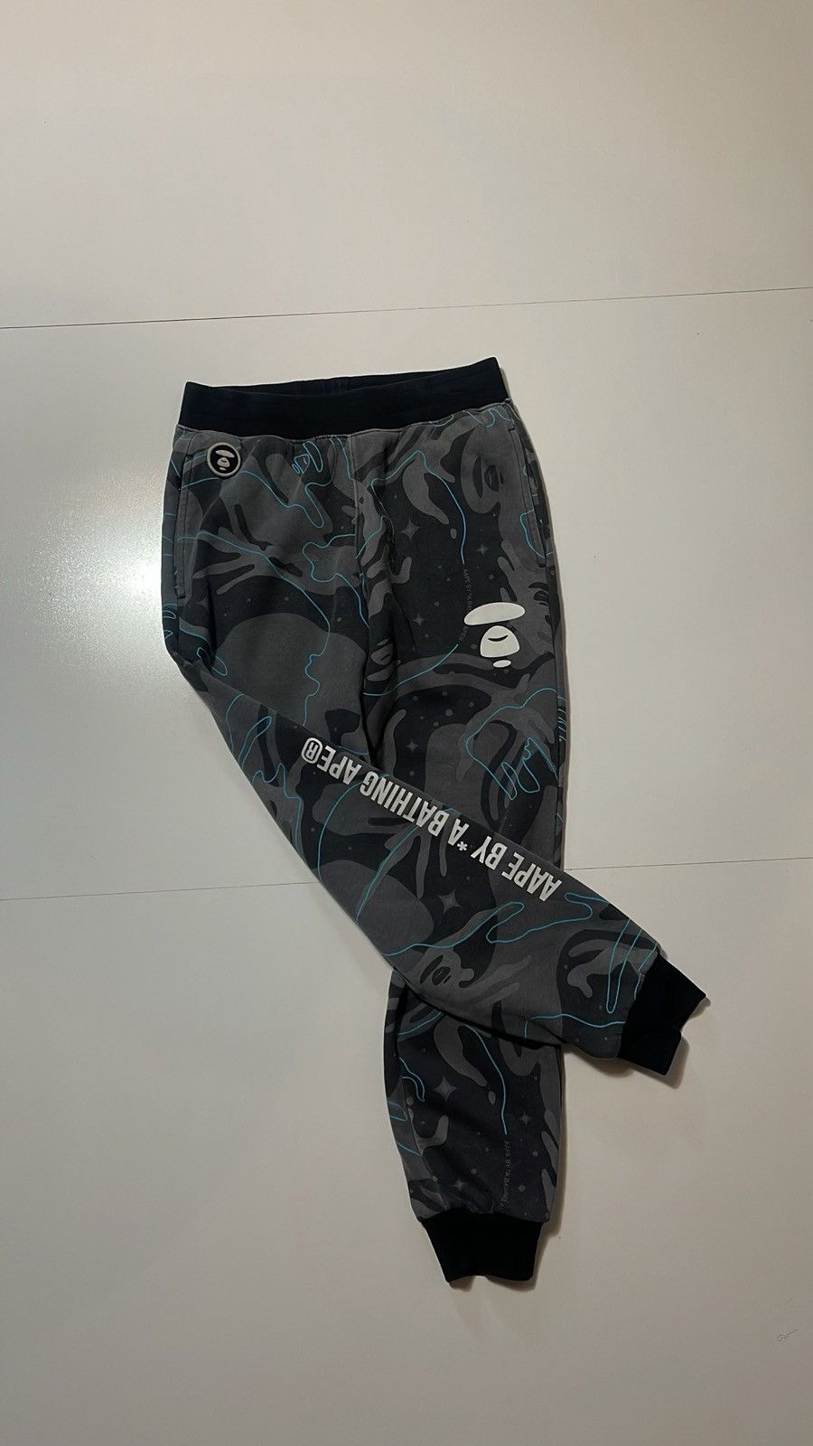 Aape Aape By A Bathing Ape Nowhere Camouflage Jogger Sweatpants Size US 30 / EU 46 - 9 Thumbnail