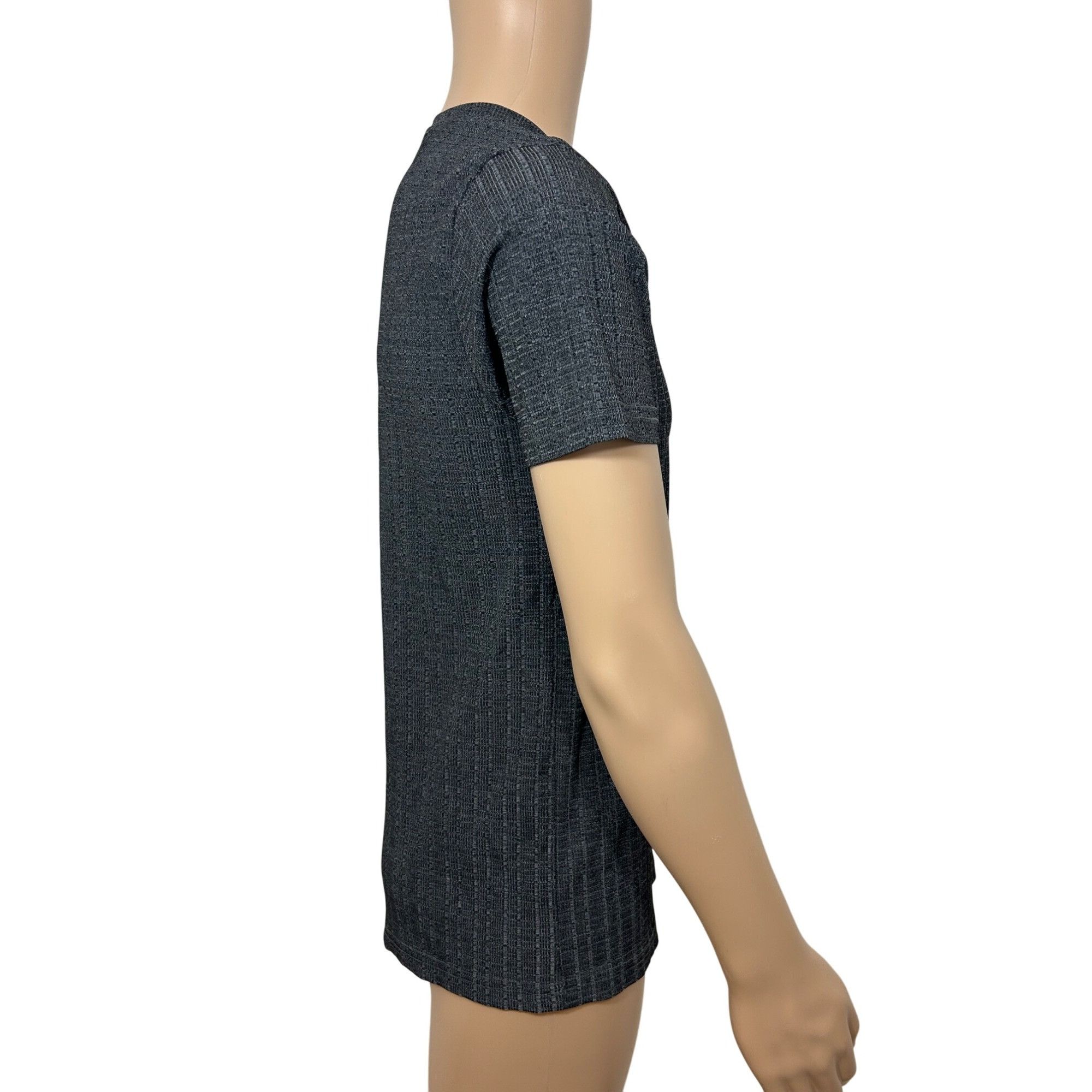 Other Charlie Lapson Conjure Men’s Top Dark Grey L Ribbed V-Neck S Size US L / EU 52-54 / 3 - 2 Thumbnail