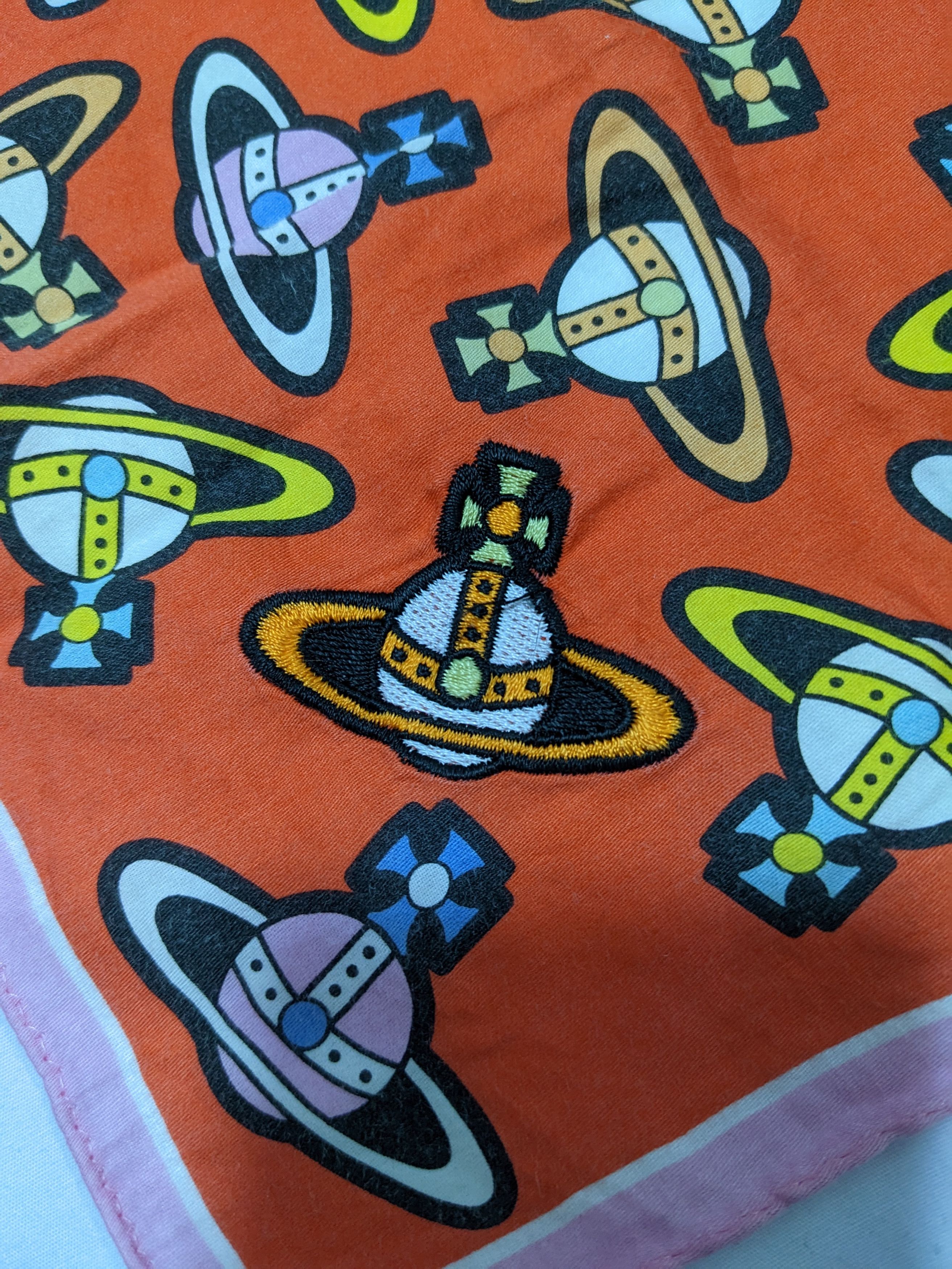 Designer × Vivienne Westwood Vivienne Westwood Monogram Pocket Square Size ONE SIZE - 4 Thumbnail