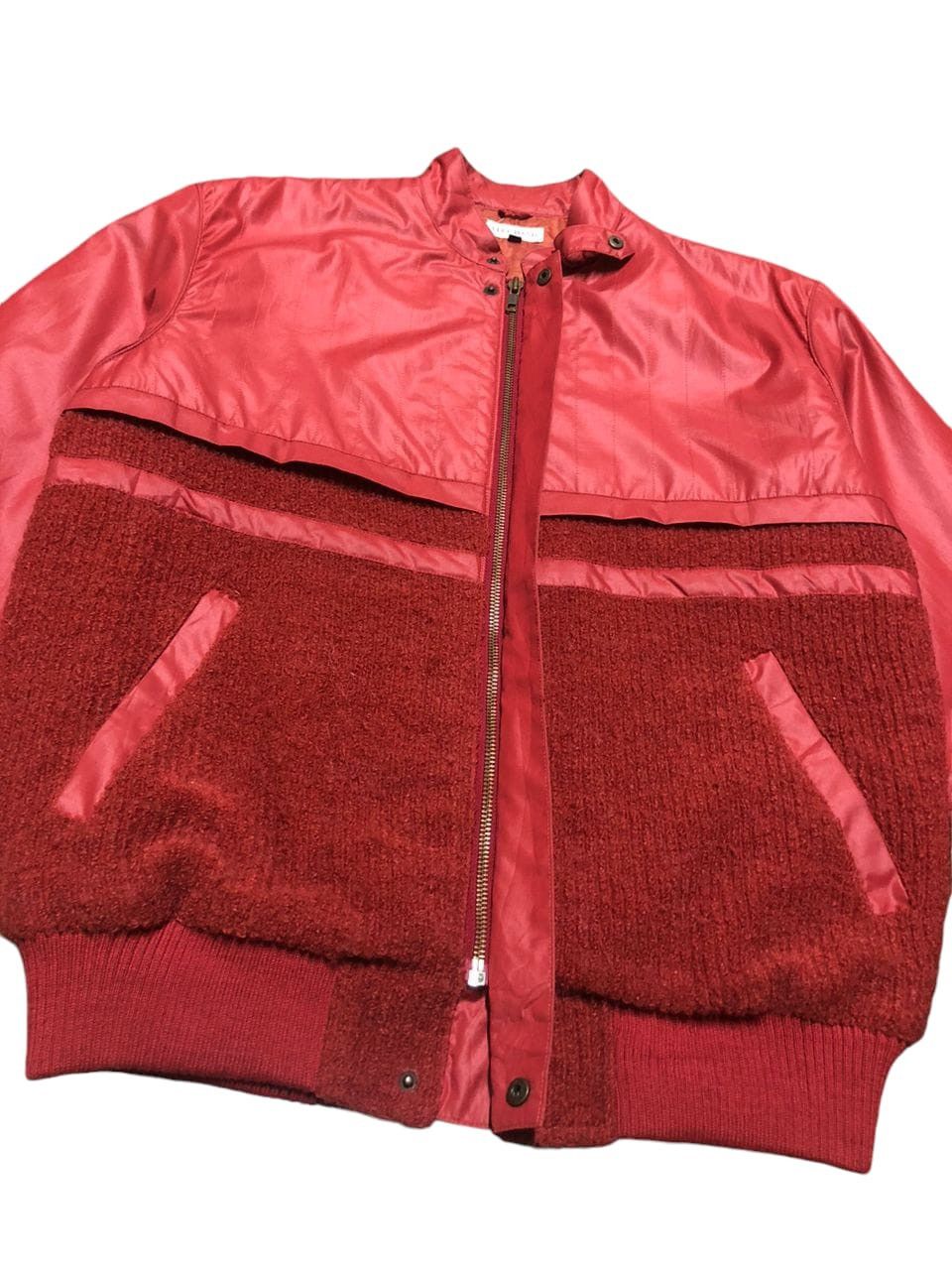 Designer × Japanese Brand × Vintage Japanese Brand Vintage Left Hand Zipper Jacket Wool Size US M / EU 48-50 / 2 - 13 Thumbnail