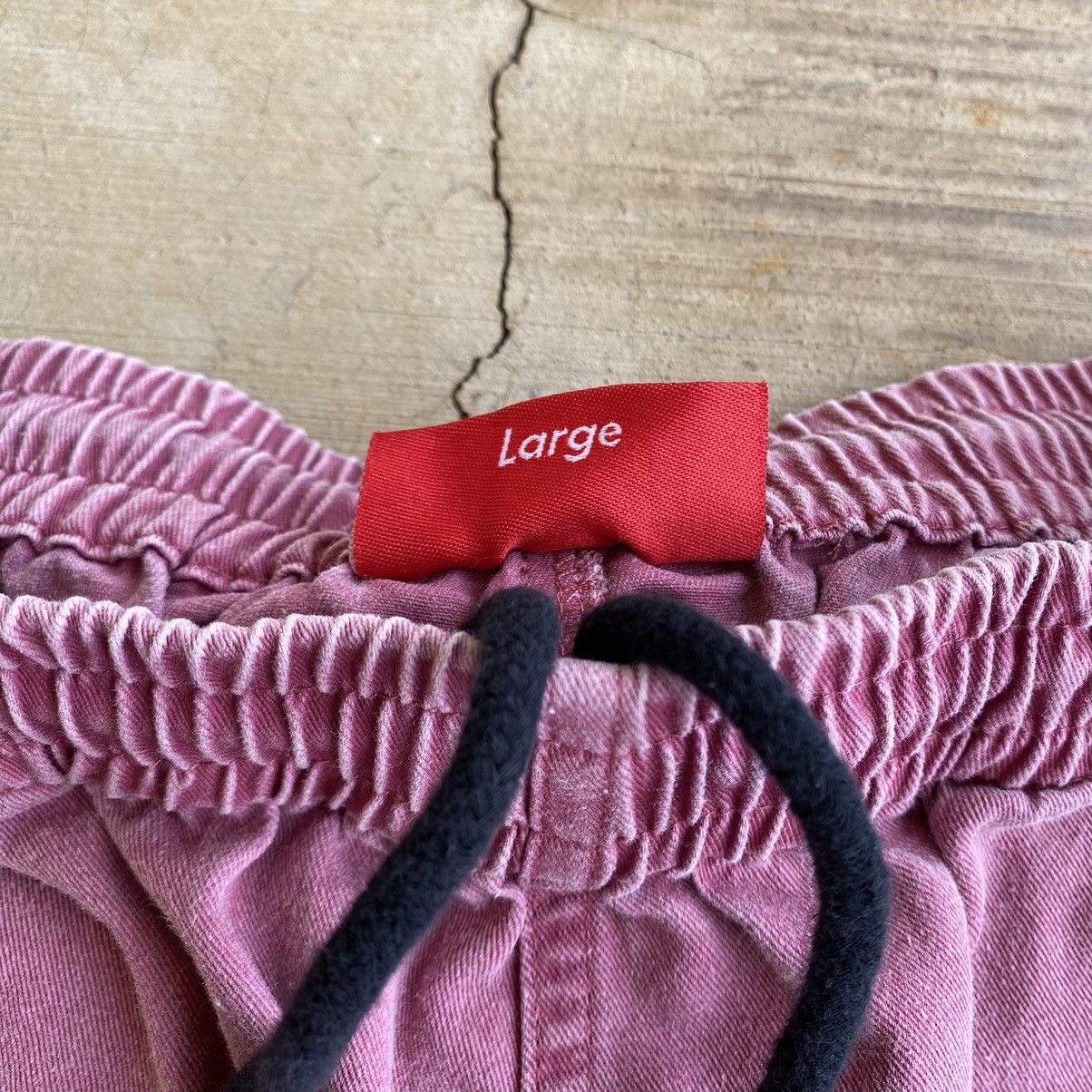 Supreme Supreme Washed Twill Shorts Red Pink 2016 Size US 34 / EU 50 - 3 Thumbnail