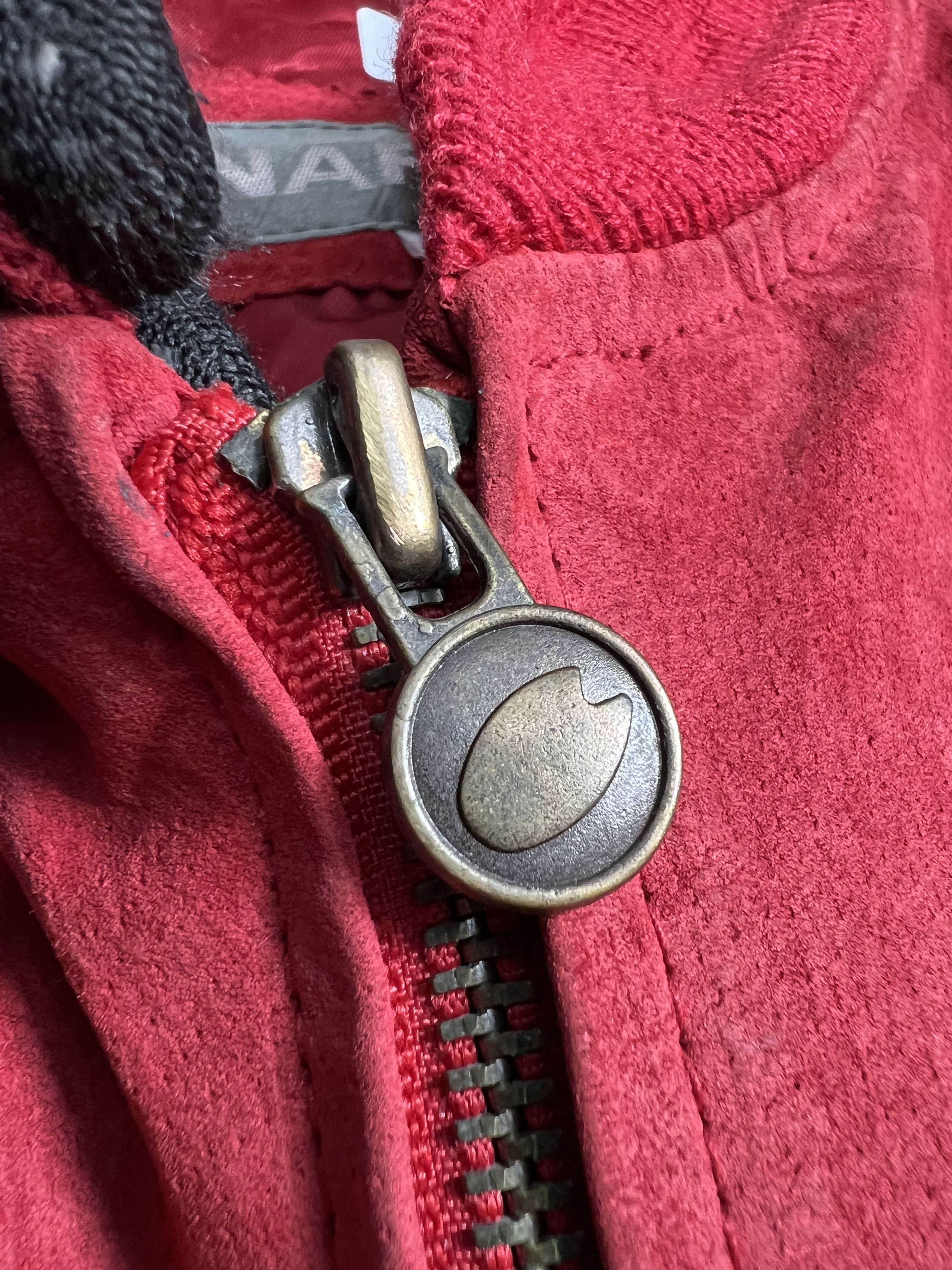 Japanese Brand Vintage NAF NAF Suede Leather Bomber Jacket (M) JKA350 Size US M / EU 48-50 / 2 - 5 Thumbnail