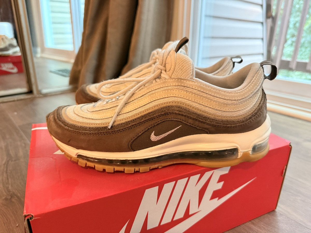 Nike Nike Airmax 97 Premium “Medium Brown” Size US 8 / EU 41 - 3 Thumbnail