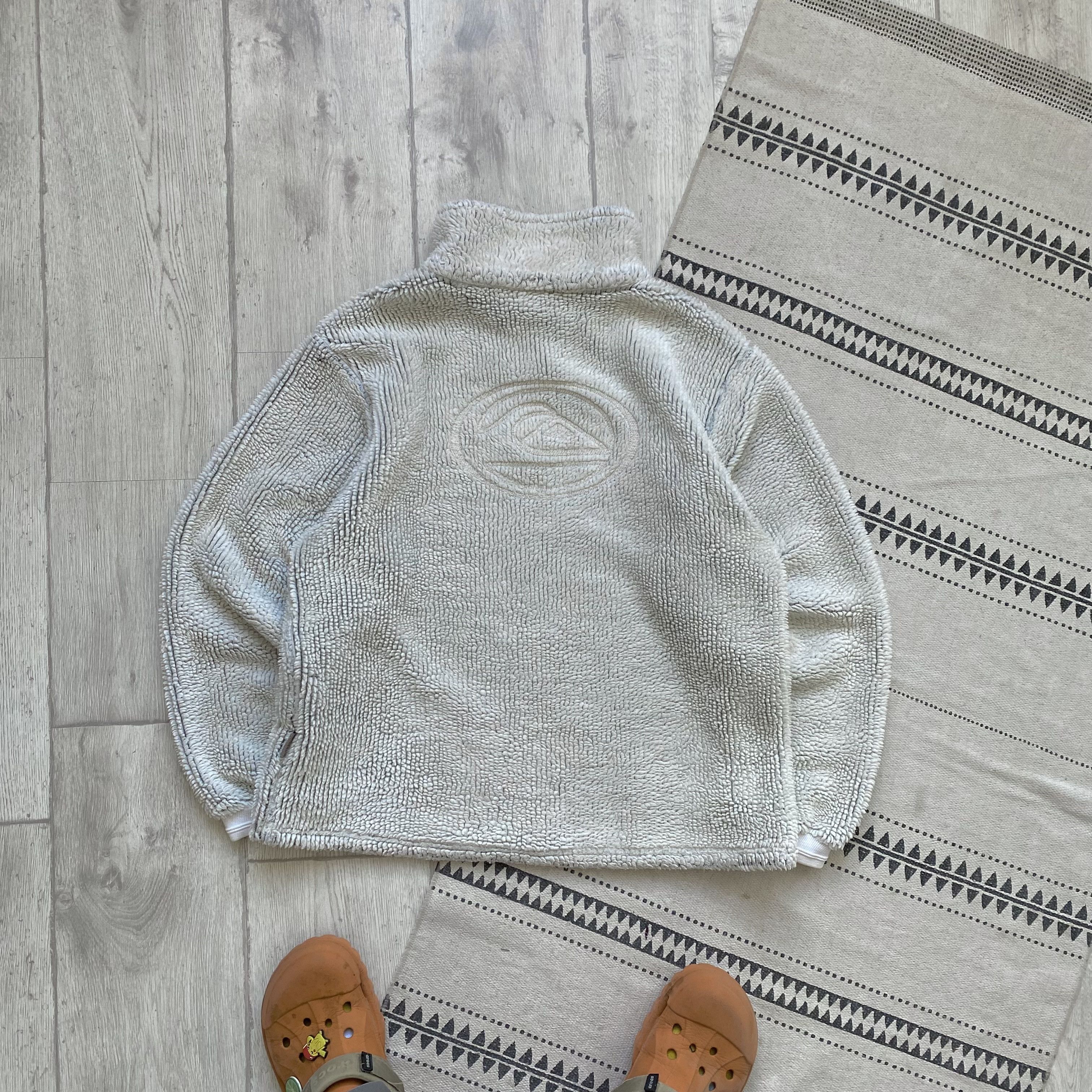 Quiksilver Vintage 80-90s Quiksilver fleece zip sweater Teddy Synchilla Size US S / EU 44-46 / 1 - 13 Thumbnail