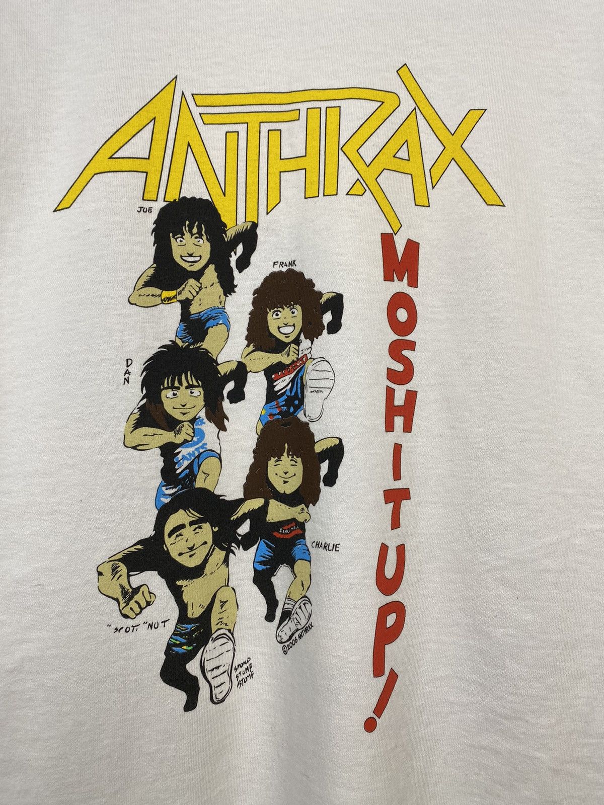 Band Tees × Vintage 2006 Anthrax “Mosh It Up” T-Shirt Band Vintage Size US L / EU 52-54 / 3 - 4 Thumbnail