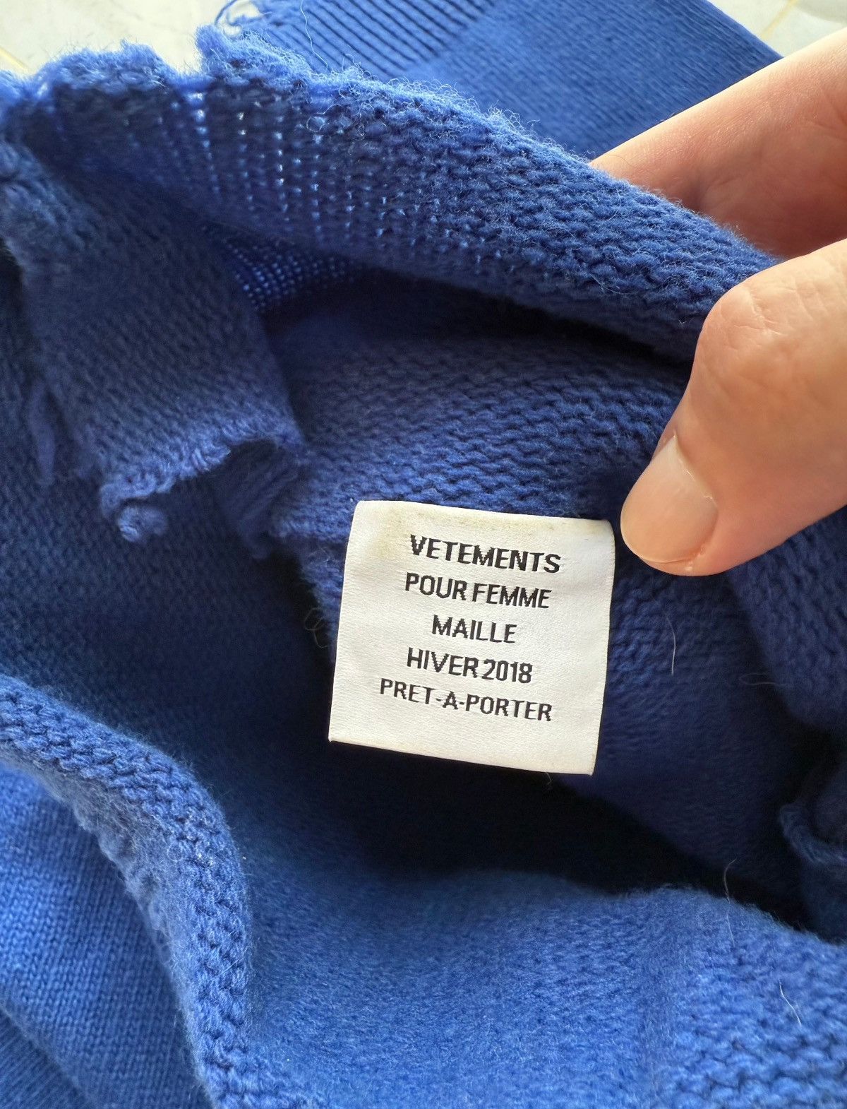 Vetements Vetements AW17 Europe Knit Turtleneck Sz. S Size US S / EU 44-46 / 1 - 9 Thumbnail
