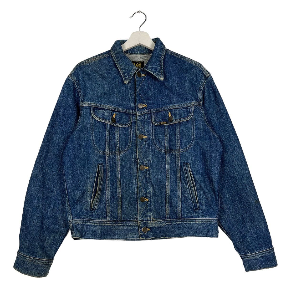 Lee 🔥 VINTAGE LEE RIDERS DENIM TRUCKER JACKET Size US L / EU 52-54 / 3 - 1 Thumbnail