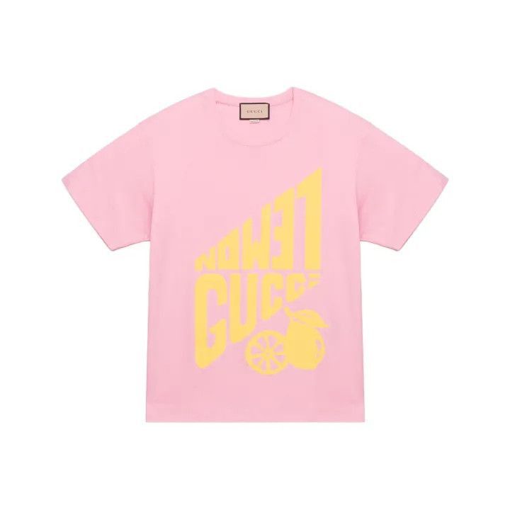 Gucci Gucci Lemon Print Cotton T-Shirt for Women-2507 Size XL / US 12-14 / IT 48-50 - 7 Thumbnail