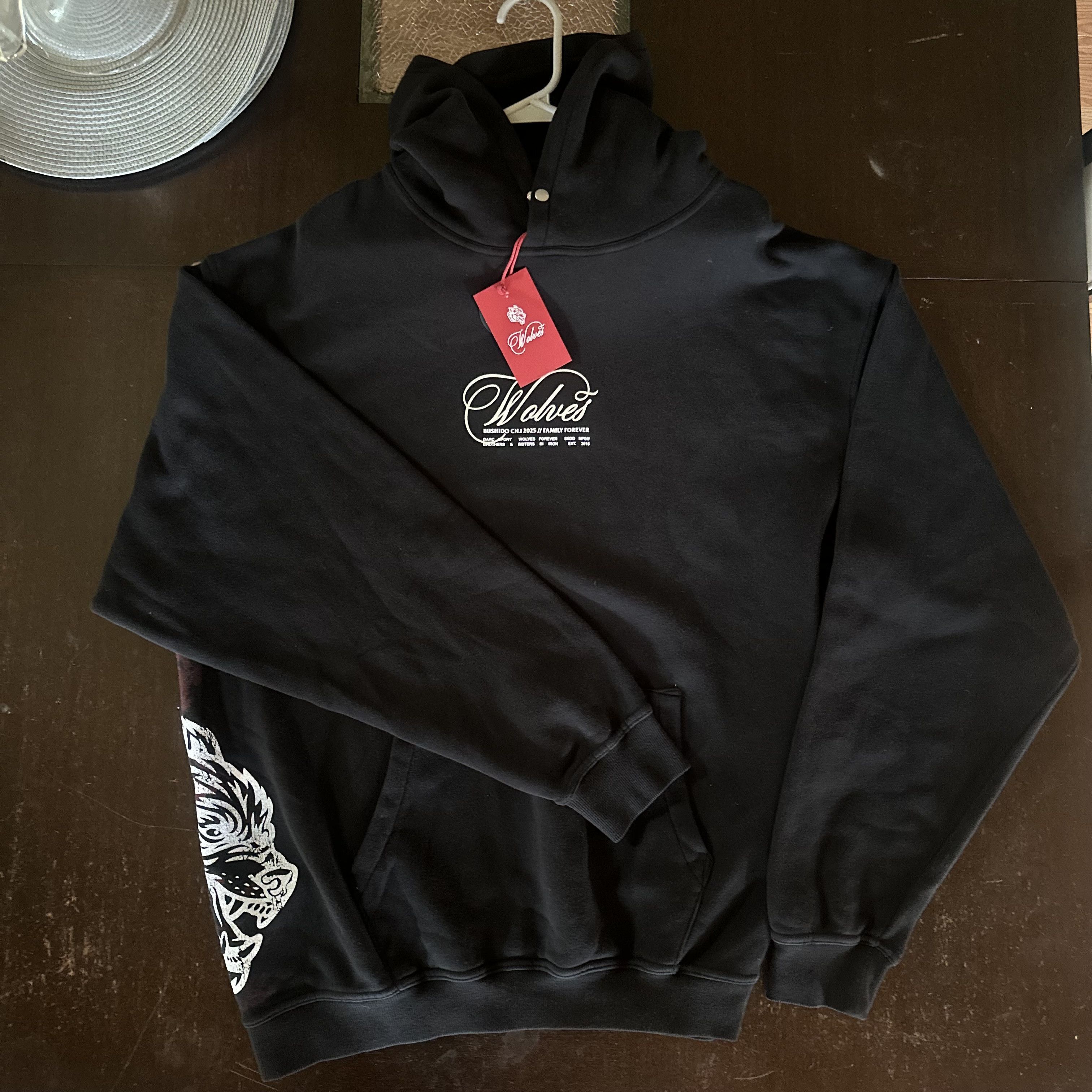 Darc Sport Darc Sport Bushido “Death Bloom” 1-500 hoodie red tags Size US XL / EU 56 / 4 - 7 Thumbnail