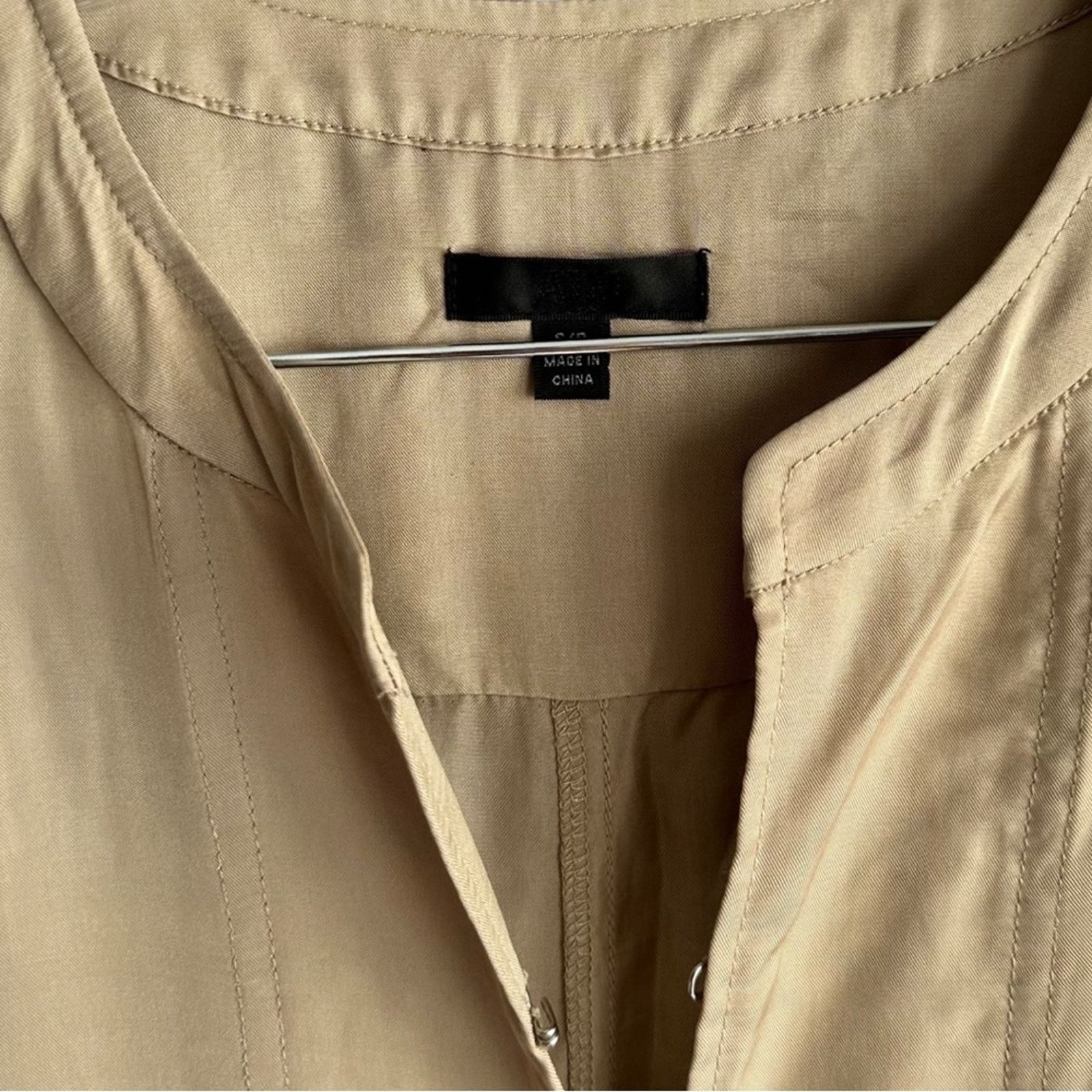 ATM Anthony Thomas Melillo ATM New Micro Twill Jogger Jumpsuit In Willow Bark Size 28" / US 6 / IT 42 - 5 Thumbnail