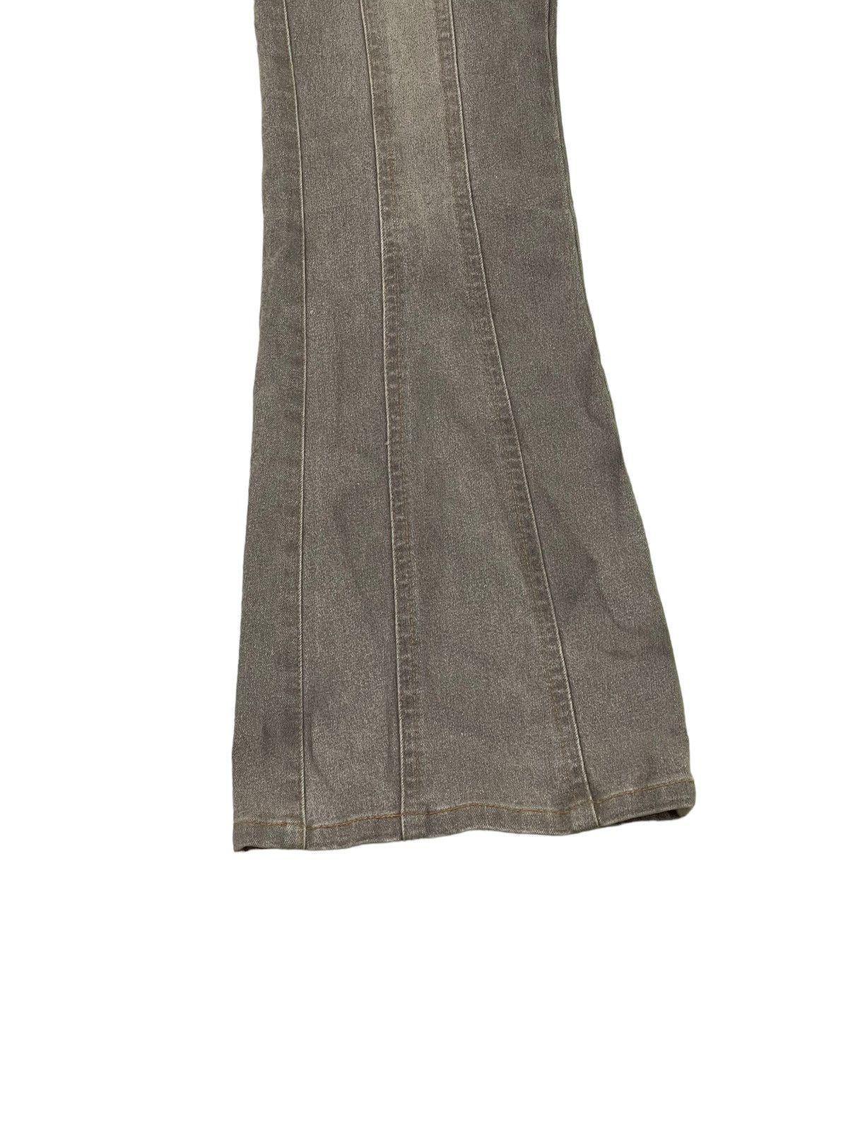 Japanese Brand Flare Jeans Full Hearts Stretch Skinny Boot Cut 8🟦1 Size US 28 / EU 44 - 4 Thumbnail