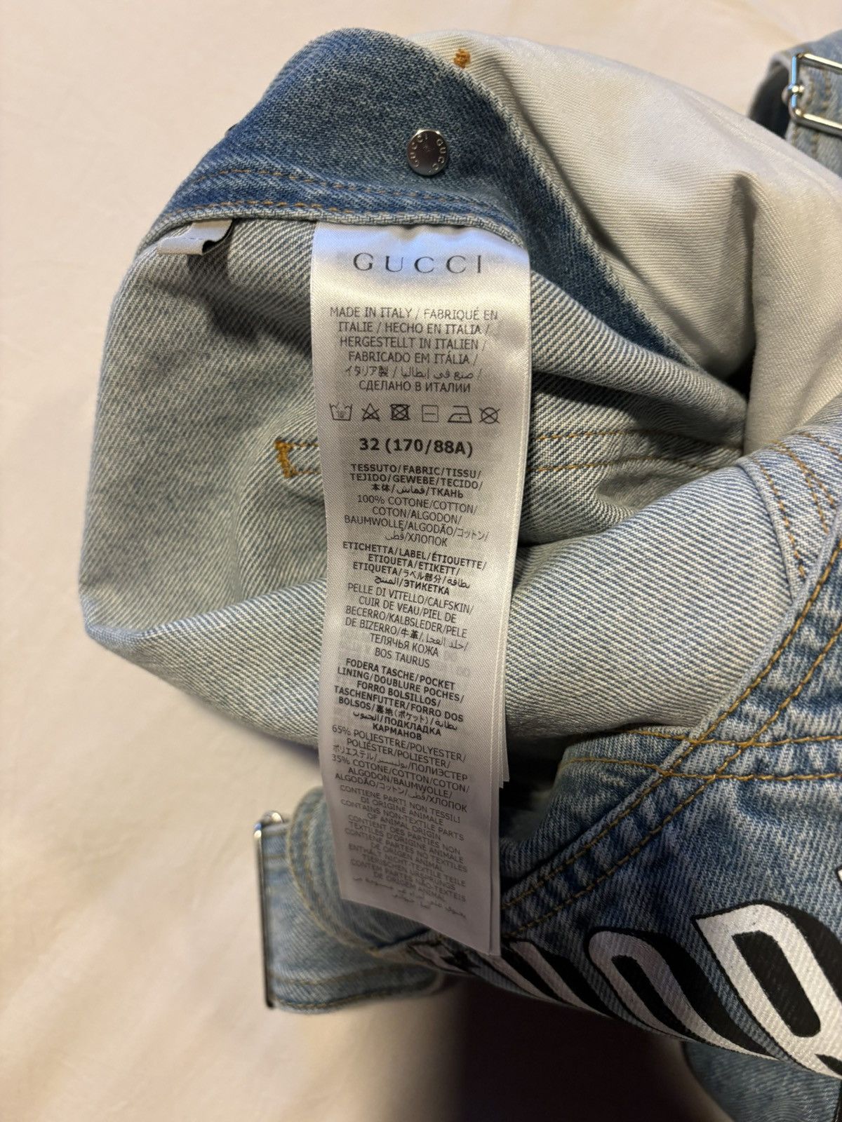 Gucci Gucci Fuori!!! Denim overalls. Size US 32 / EU 48 - 12 Thumbnail