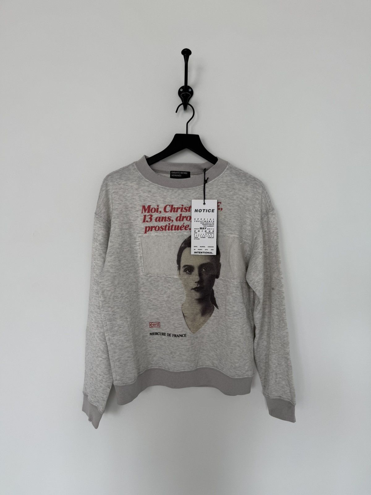 Enfants Riches Deprimes Christiane F Sweater Size US S / EU 44-46 / 1 - 4 Thumbnail