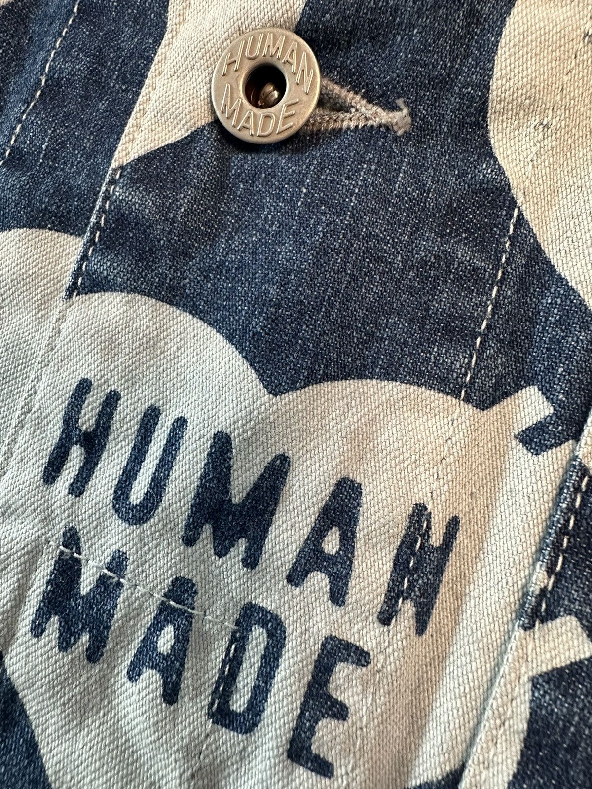 Human Made Human Made Denim overshirt Size US XL / EU 56 / 4 - 3 Thumbnail