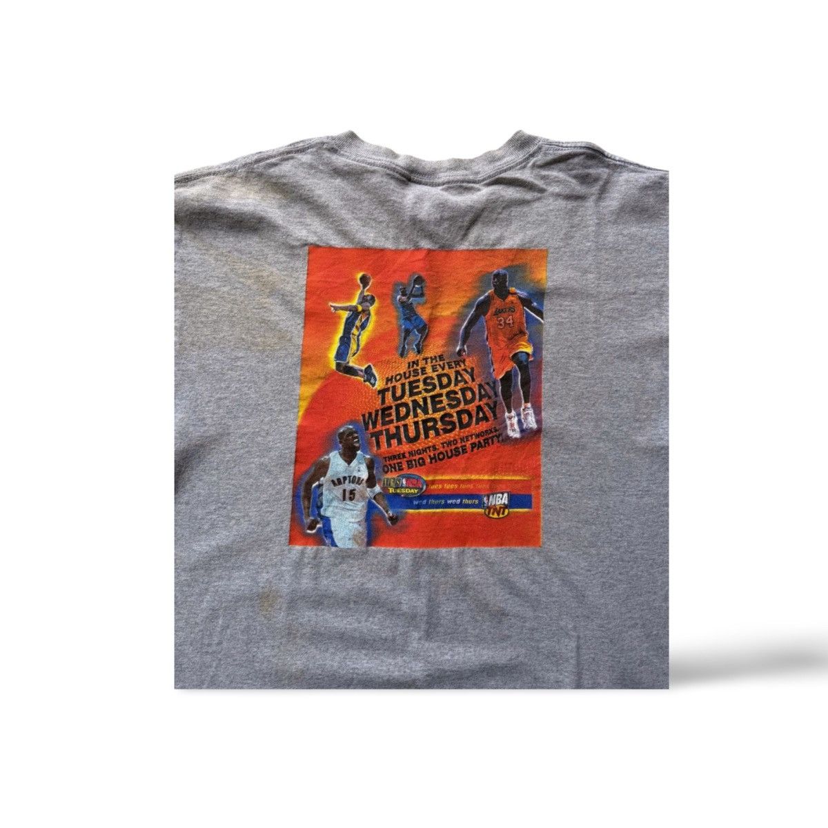 Vintage Vintage 2000s SHAQ TNT NBA Tee Size US XL / EU 56 / 4 - 2 Thumbnail
