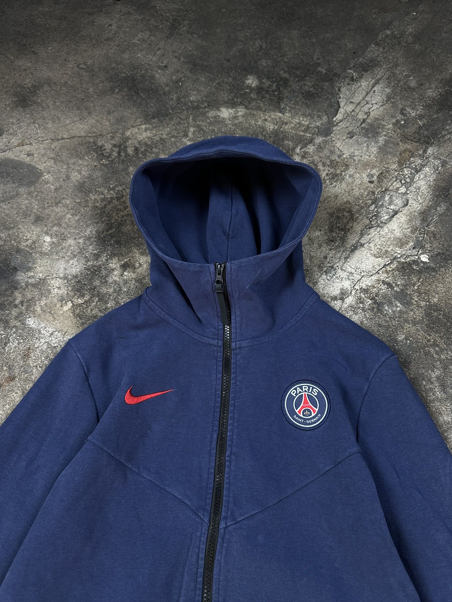 Nike Nike PSG Tech Fleece Paris Saint-Germain Zip Hoodie Size US S / EU 44-46 / 1 - 2 Thumbnail
