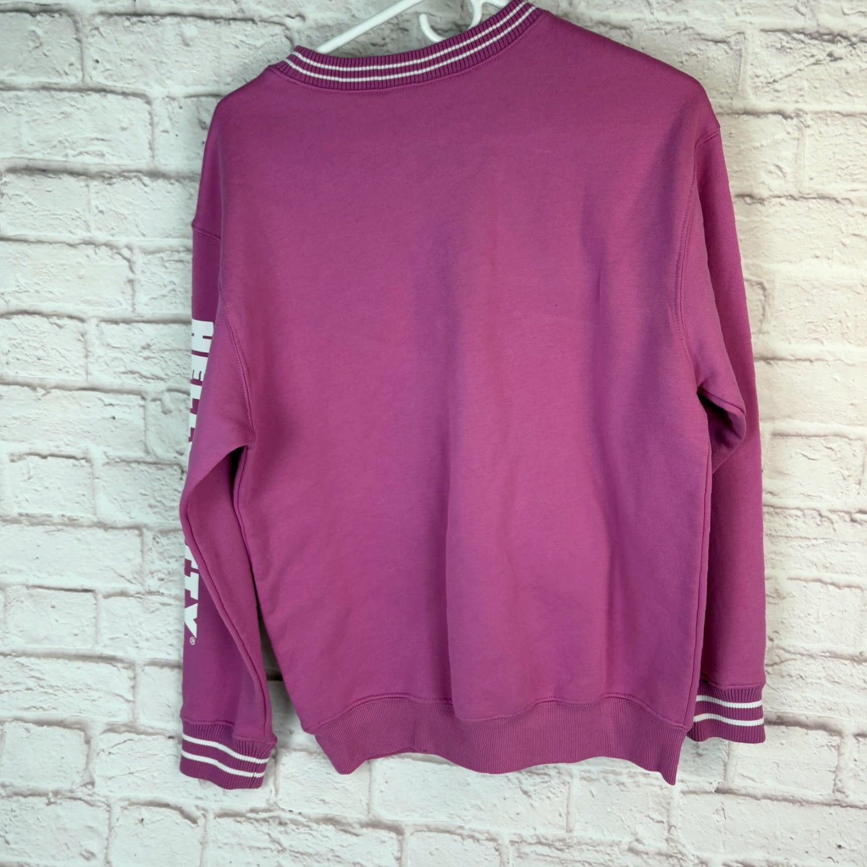 Vintage Sanrio Sweatshirt Hello Kitty And Friends Womens Medium Pink Rainbow Graphic Size M / US 6-8 / IT 42-44 - 4 Thumbnail