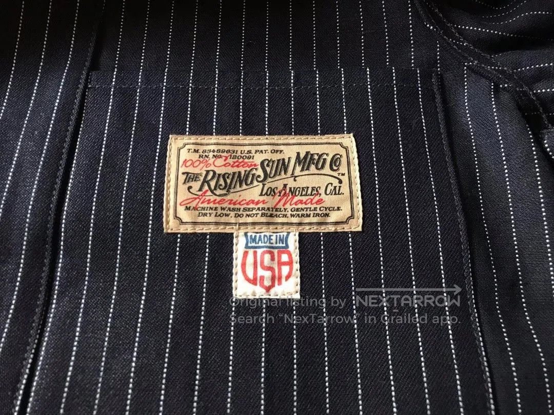 Rising Sun & Co. Rising Sun Indigo Work Jacket. Size US XS / EU 42 / 0 - 9 Thumbnail