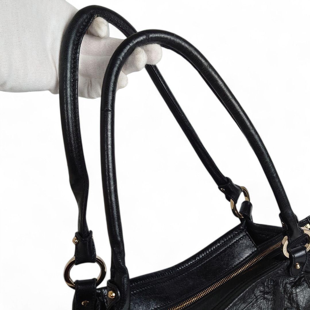 Fendi Fendi -. Charm Tote Handbag Leather Shoulder Bag Size ONE SIZE - 6 Thumbnail