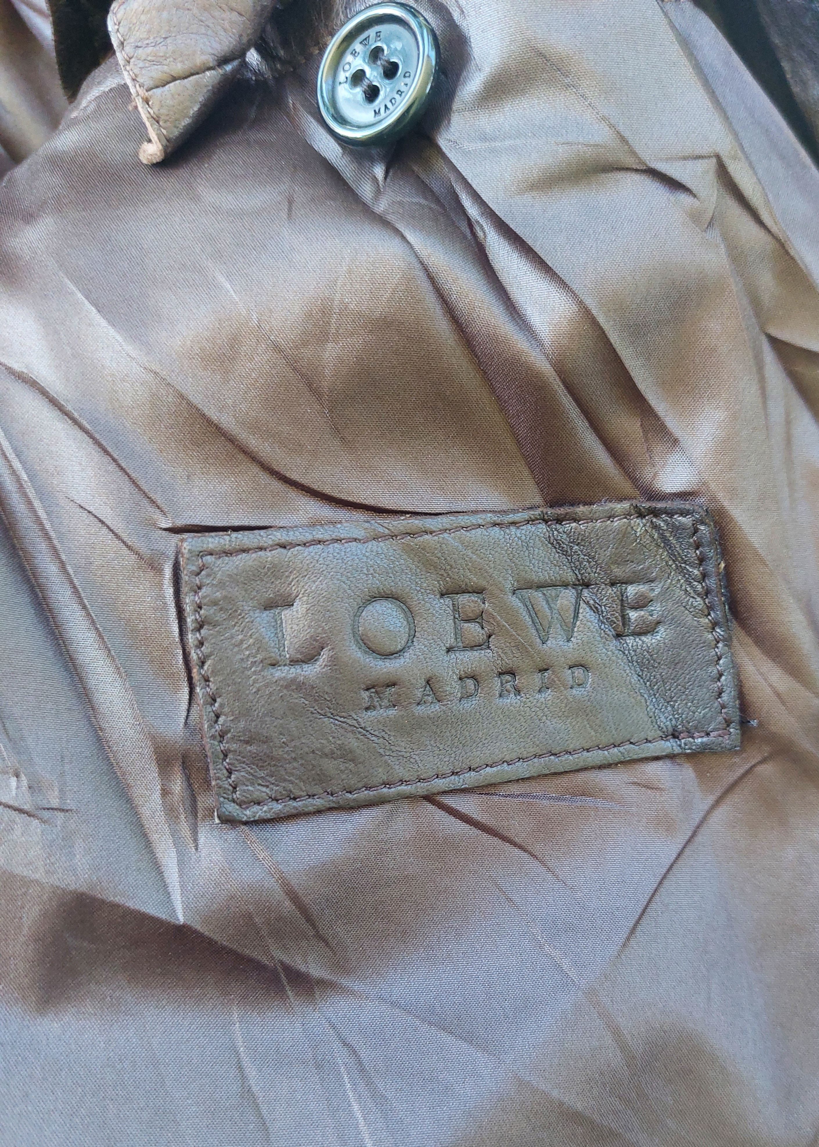 Loewe LOEWE Madrid nappa lambskin tie dye leather coat Size US L / EU 52-54 / 3 - 7 Thumbnail