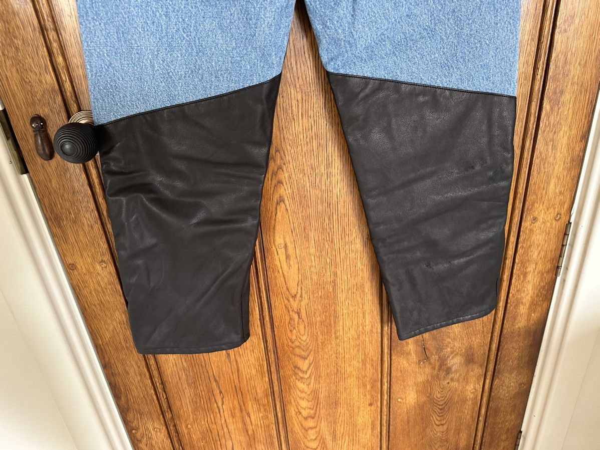 Enfants Riches Deprimes Enfants Riches Déprimés leather denim carpenter denim jeans Size US 28 / EU 44 - 23 Thumbnail