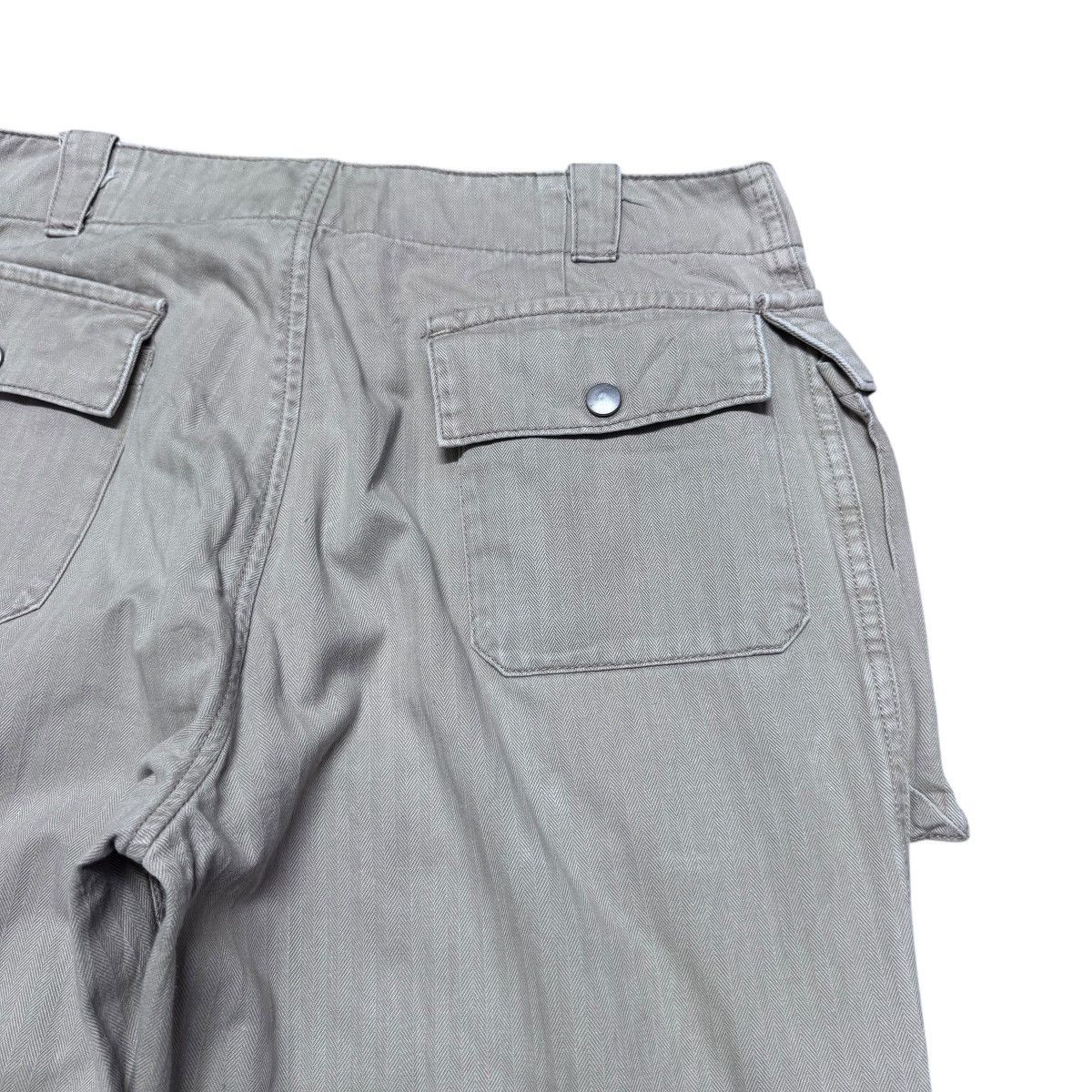 Nigel Cabourn NINELIVES Herringbone Military Monkey Pants Size US 32 / EU 48 - 11 Thumbnail