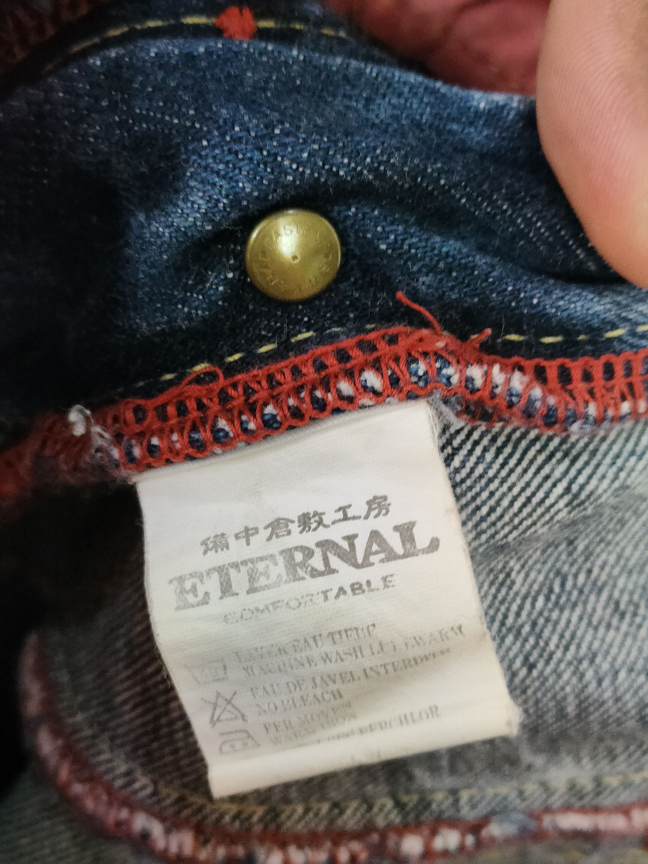 Eternal × Japanese Brand Eternal Bitchu Kurashiki Workshop Japanese Pattern Size US 33 - 6 Thumbnail