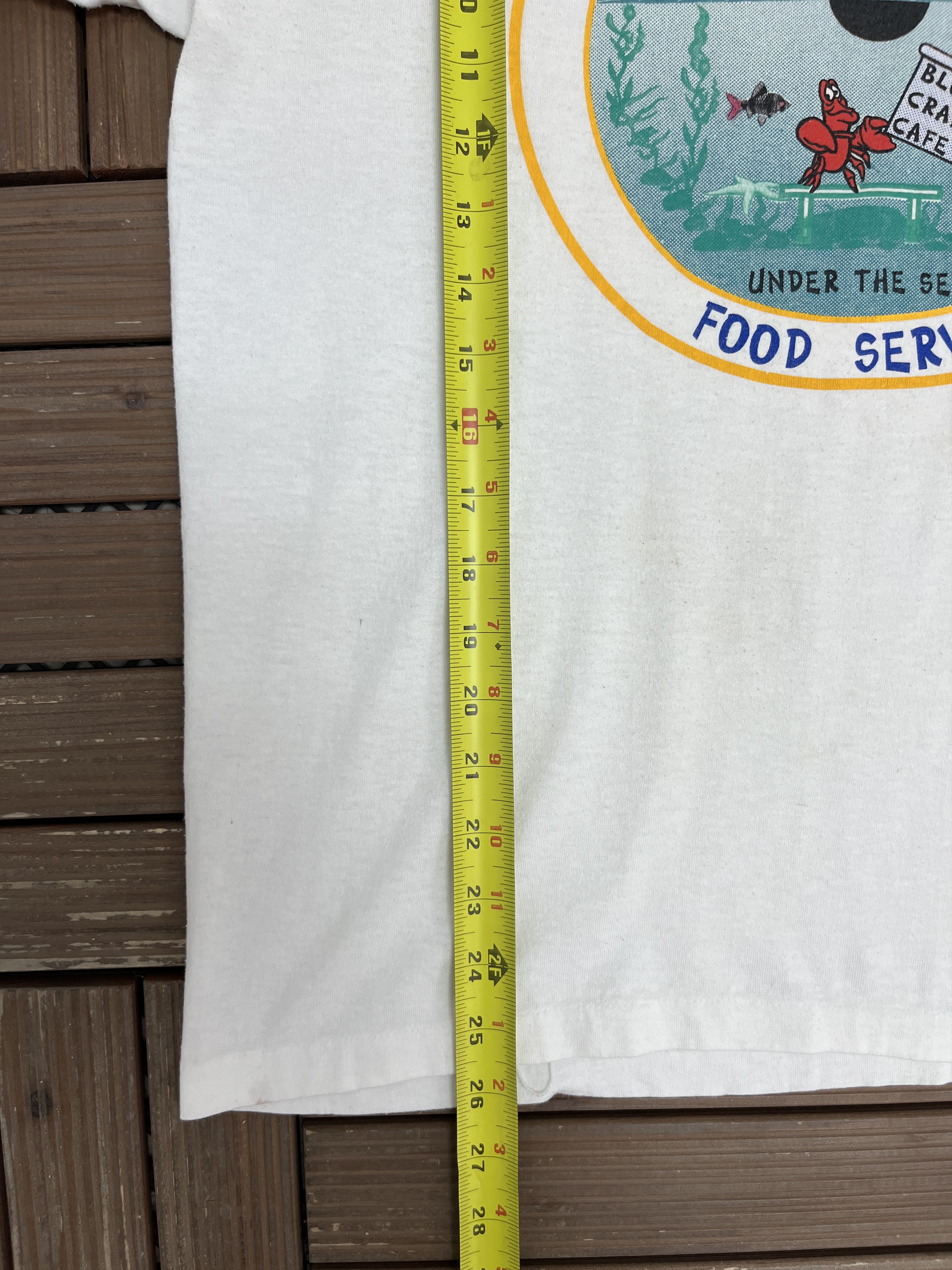 Vintage USS Maryland SSBN-738 Food Service Vintage T-Shirt Tee Size US L / EU 52-54 / 3 - 8 Thumbnail
