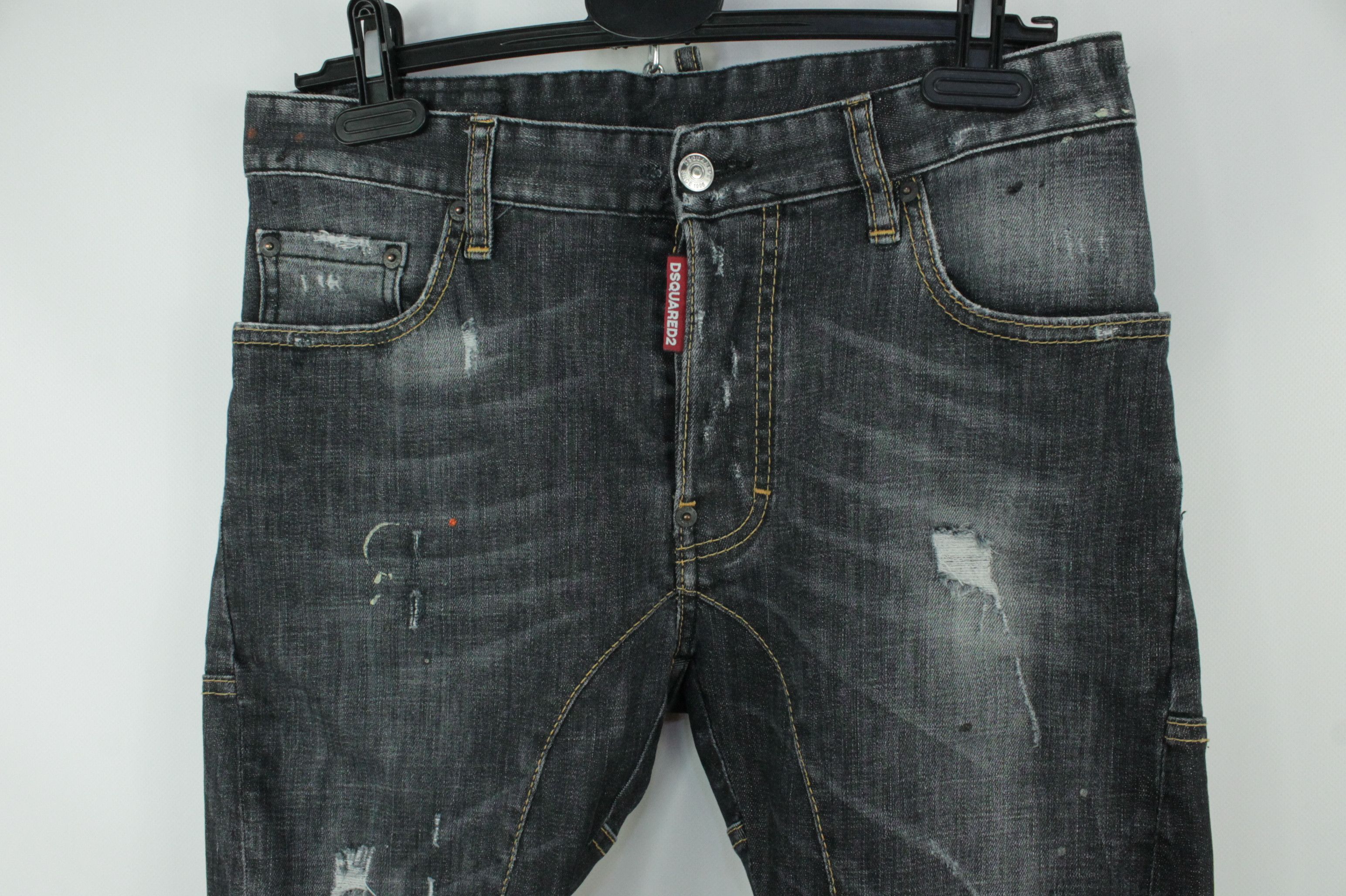 Dsquared2 Dsquared2 Tidy Biker Distressed Denim Skinny Jeans Men's Size US 30 / EU 46 - 5 Thumbnail