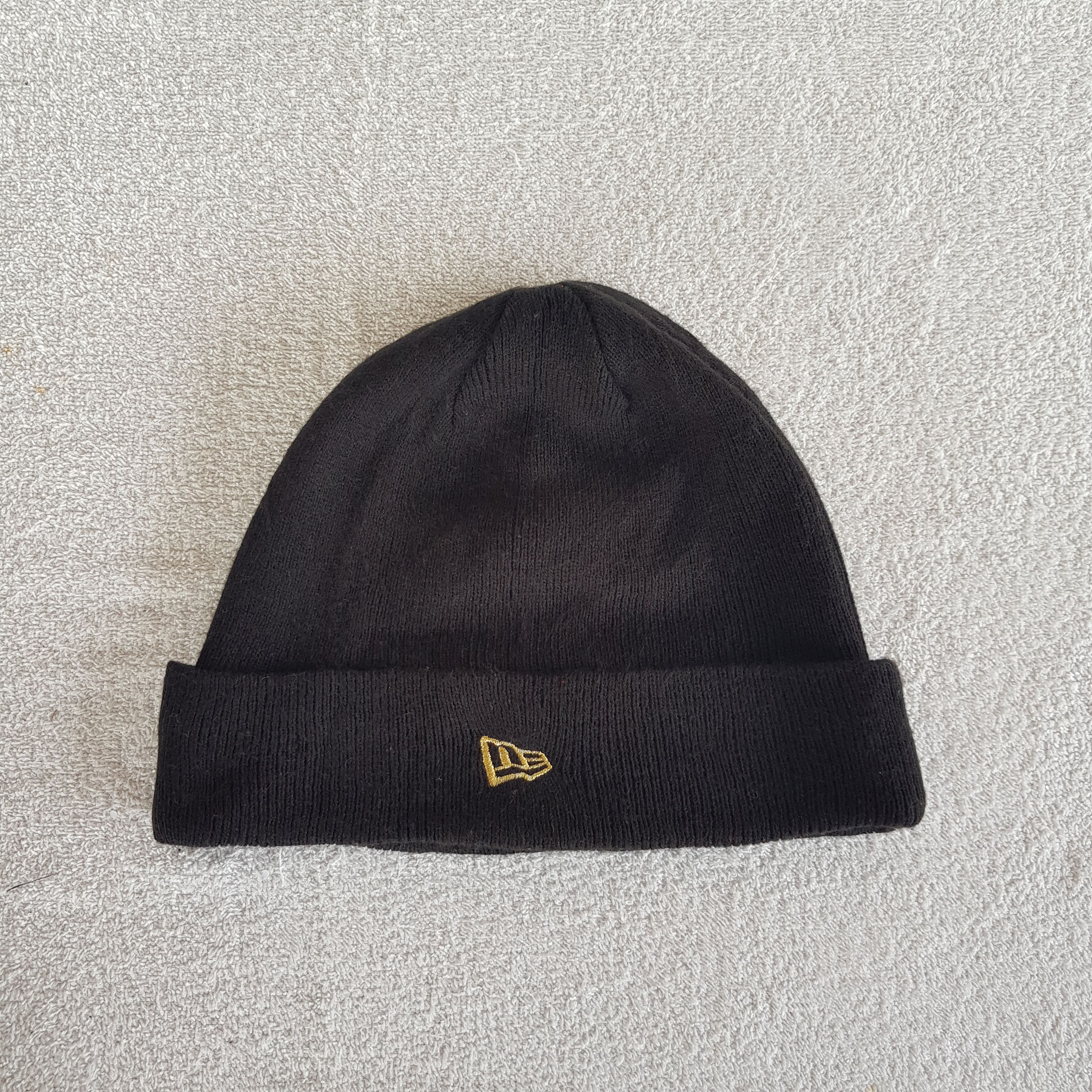 Japanese Brand Vintage New Era Beanie Small Logo Ribbed Snow Caps Hats. Size ONE SIZE - 5 Thumbnail