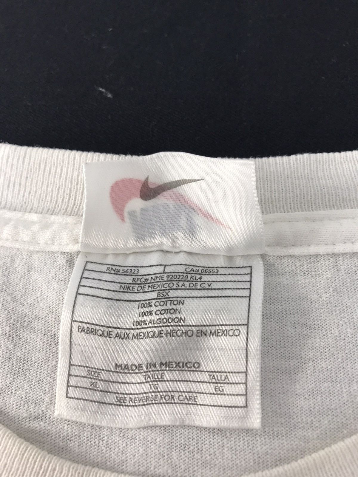 Nike 90s Nike Just Do It Sportswear Printed Crewneck Tee T-shirt Size US XL / EU 56 / 4 - 6 Thumbnail