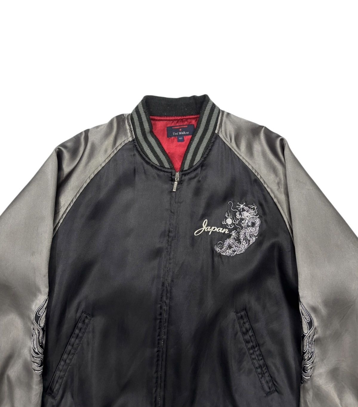 Japanese Brand 🔥VINTAGE JAPANESE SUKAJAN DRAGON EMBROIDERY SUKAJAN JACKET Size US S / EU 44-46 / 1 - 6 Thumbnail