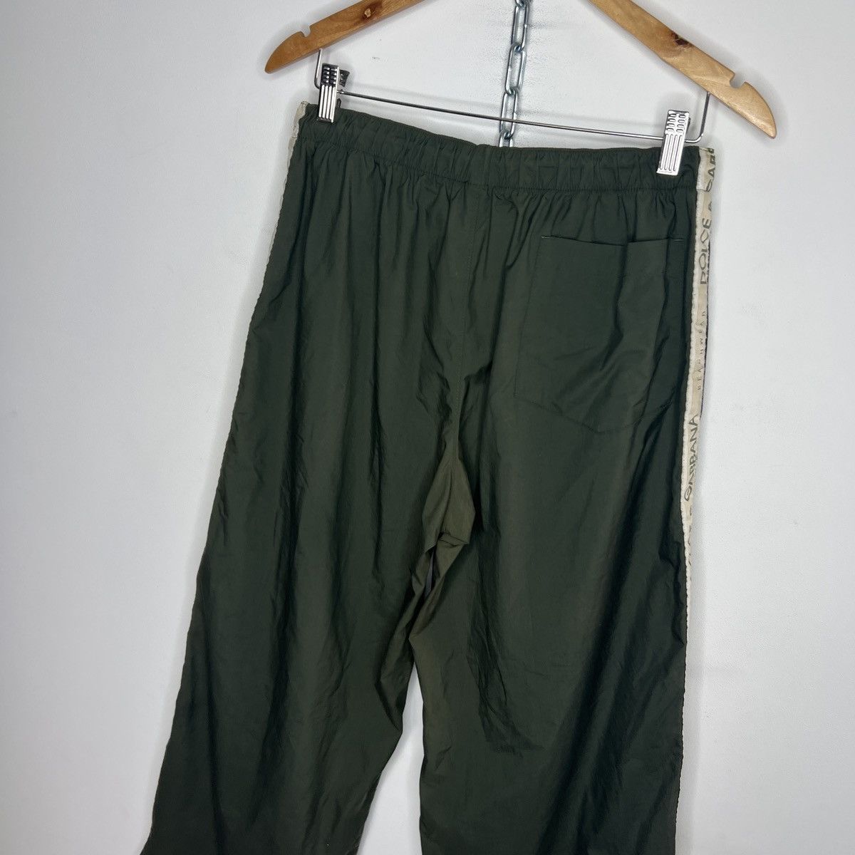 Dolce & Gabbana Dolce & Gabanna Khaki Green Parachute Pants. Size 27" / US 4 / IT 40 - 8 Thumbnail