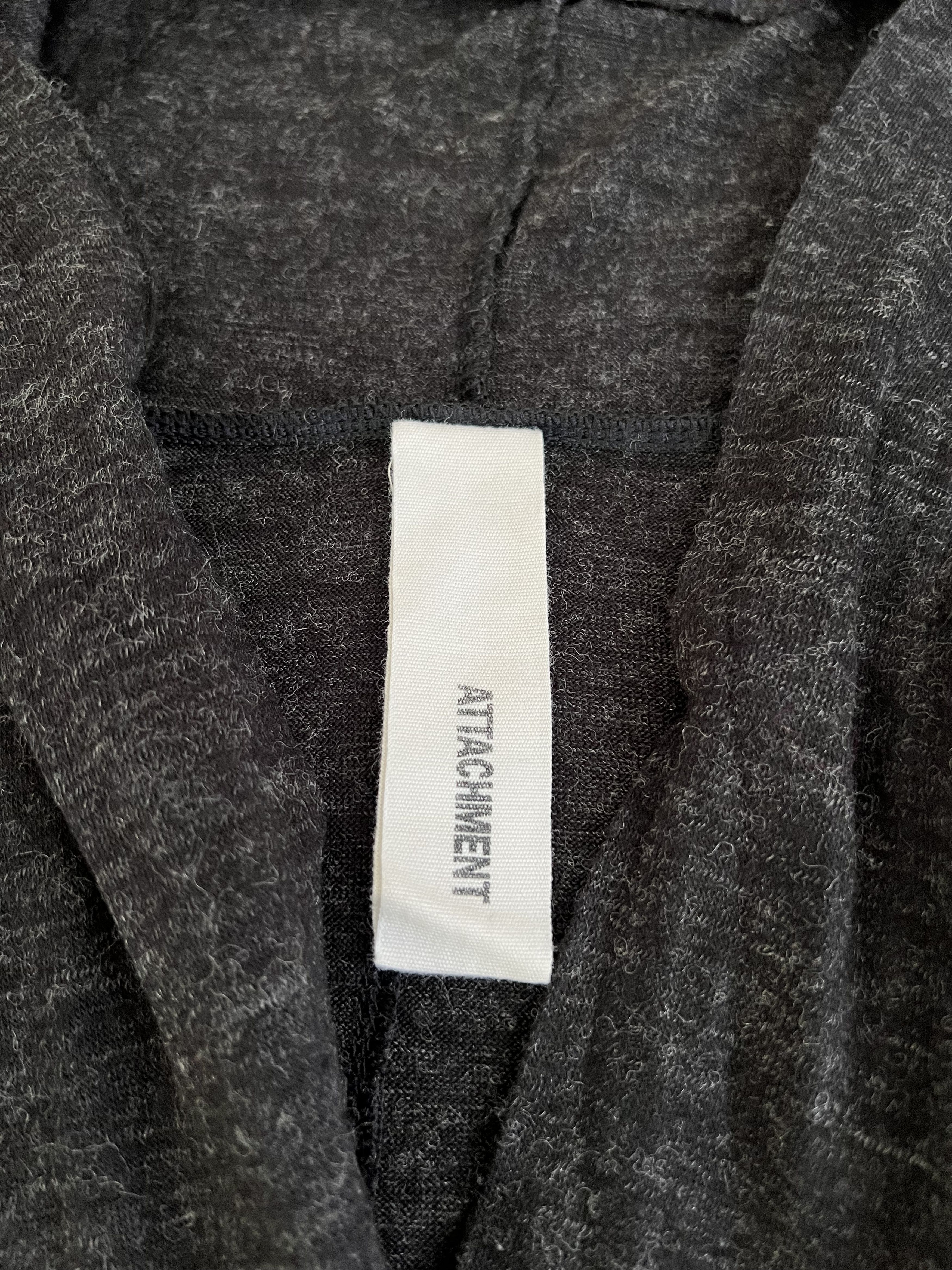 Attachment Attachment Kazuyuki Kumagai Stole Collar Thin Woll Cardigan Size US M / EU 48-50 / 2 - 6 Thumbnail