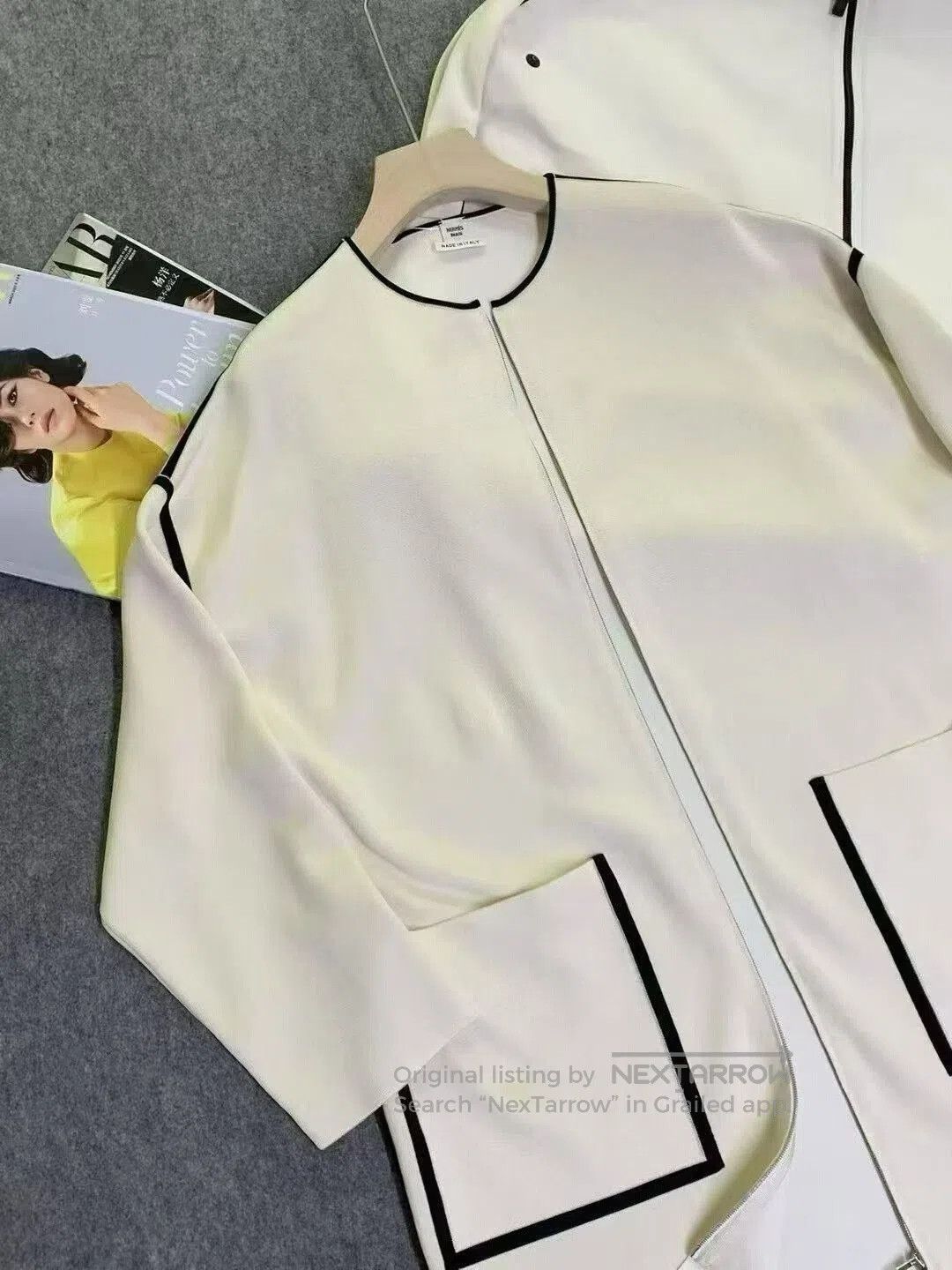 Hermes Hermes Multi-Color Knit Jacket Size 34. Size XXS / US 00 / IT 34 - 2 Thumbnail