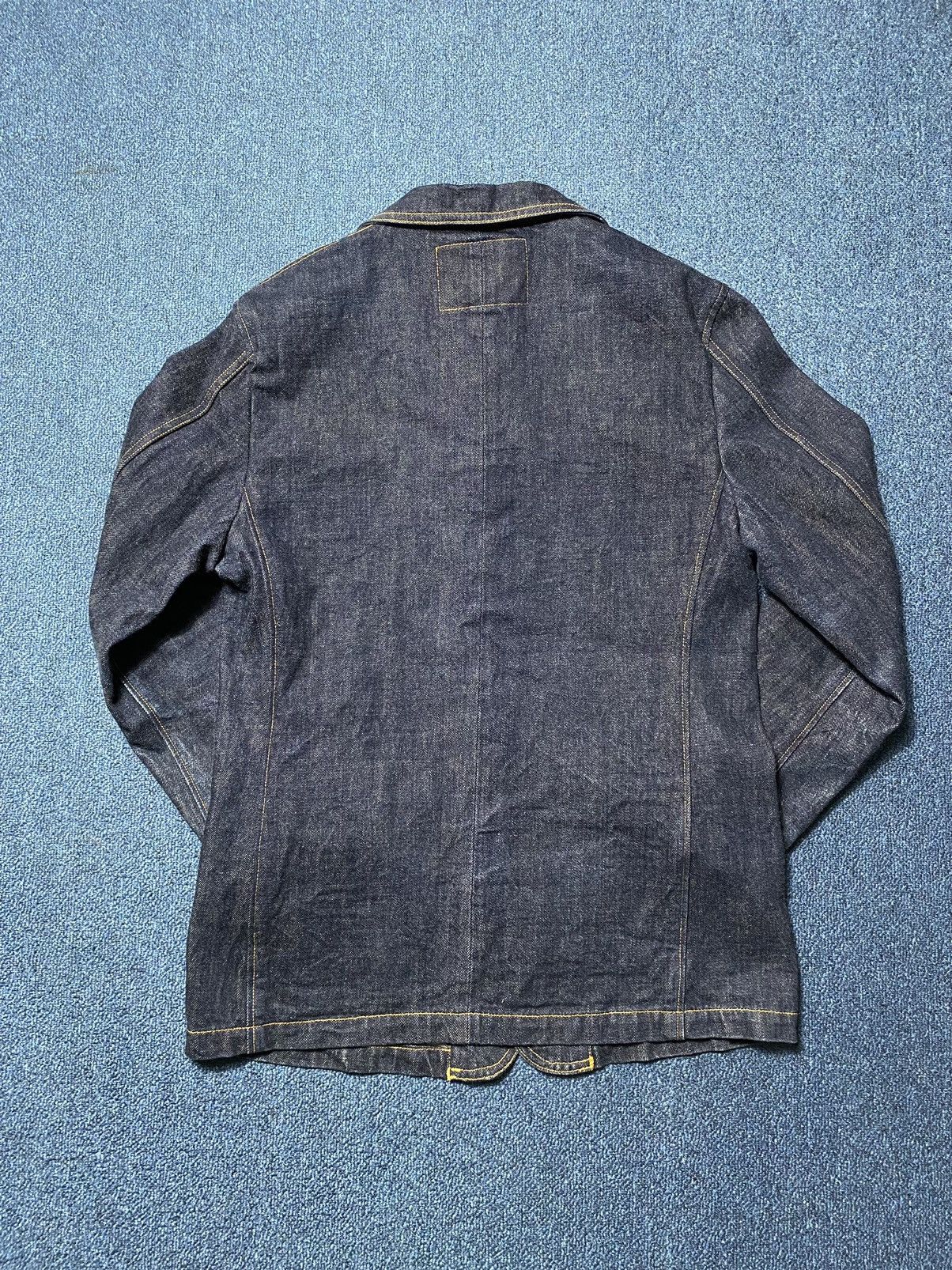 Studio D'Artisan Studio D’Artisan - D4402 Denim Tailored Jacket Size US XXS / EU 40 - 2 Thumbnail