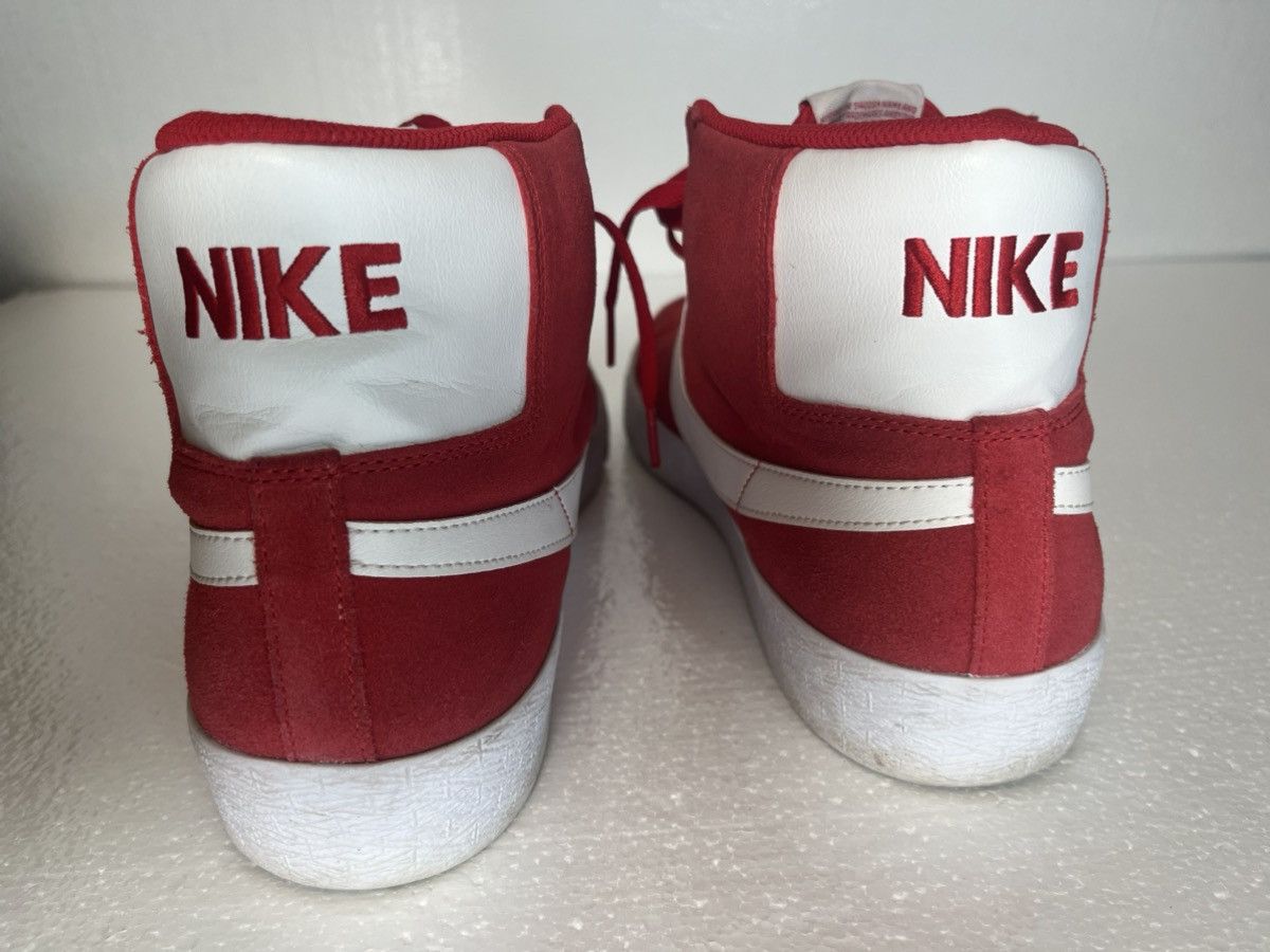 Nike SB Nike SB Blazer Mid Sz 14 Red Gently Used Size US 14 / EU 47 - 9 Thumbnail
