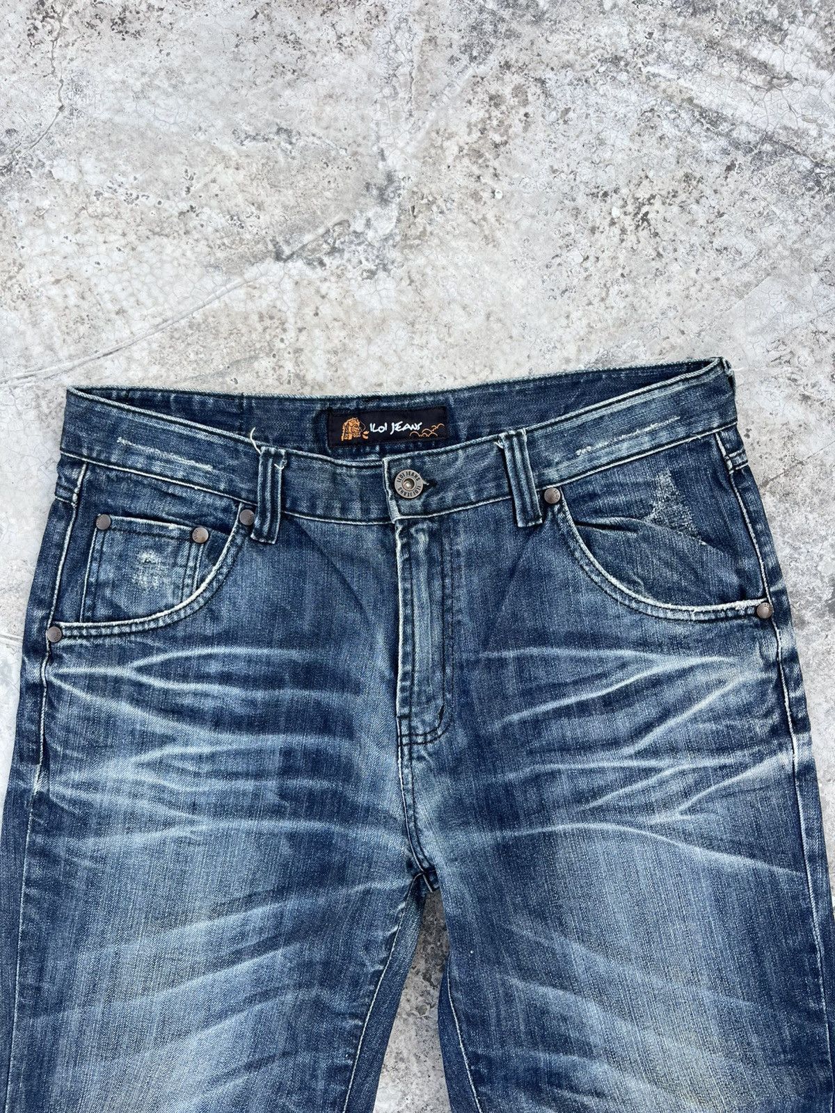 Japanese Brand iloi Japanese jean Size US 36 / EU 52 - 2 Thumbnail