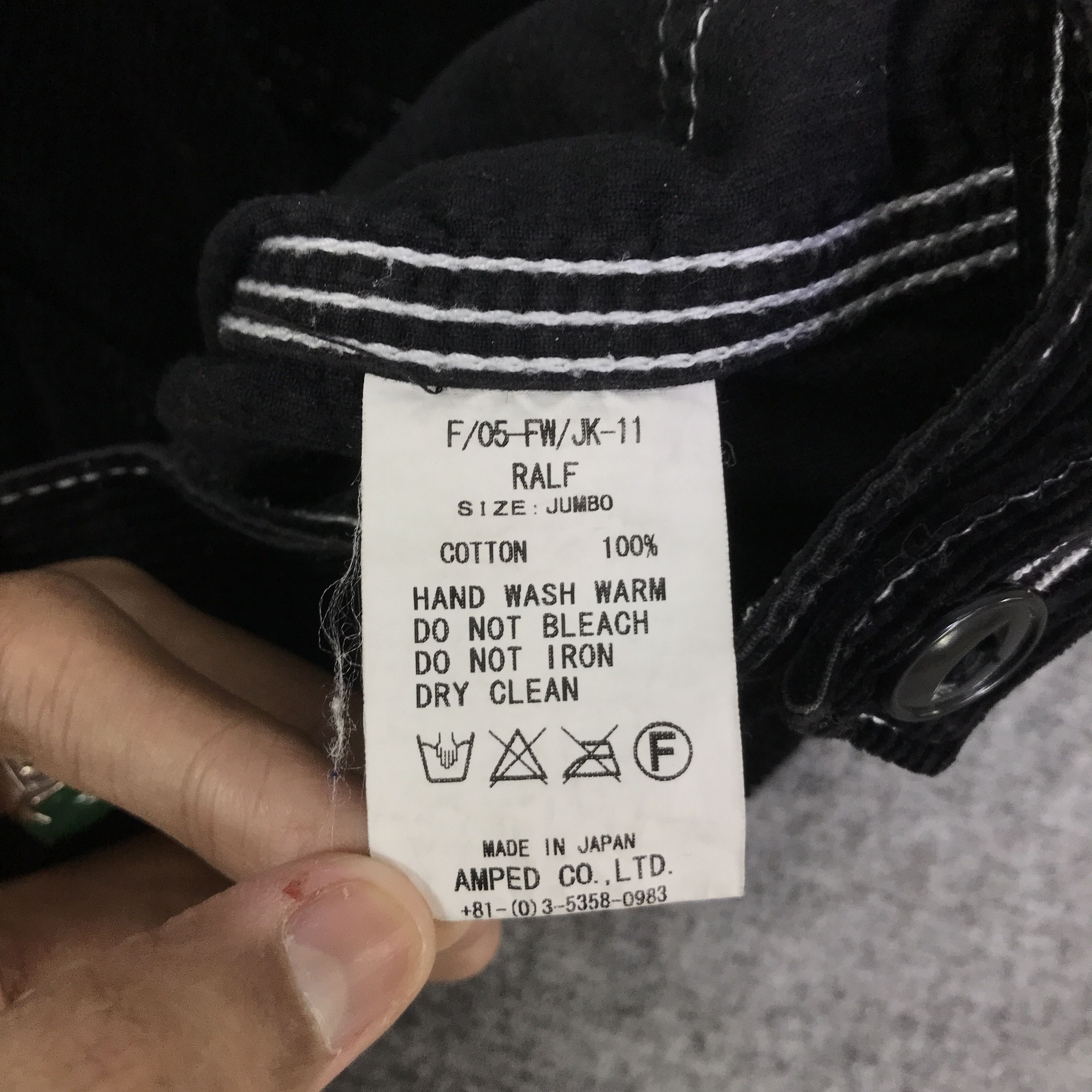 Fat Tokyo FAT TOKYO CORDURY ZIPPER JACKET K89B1 Size US L / EU 52-54 / 3 - 13 Thumbnail