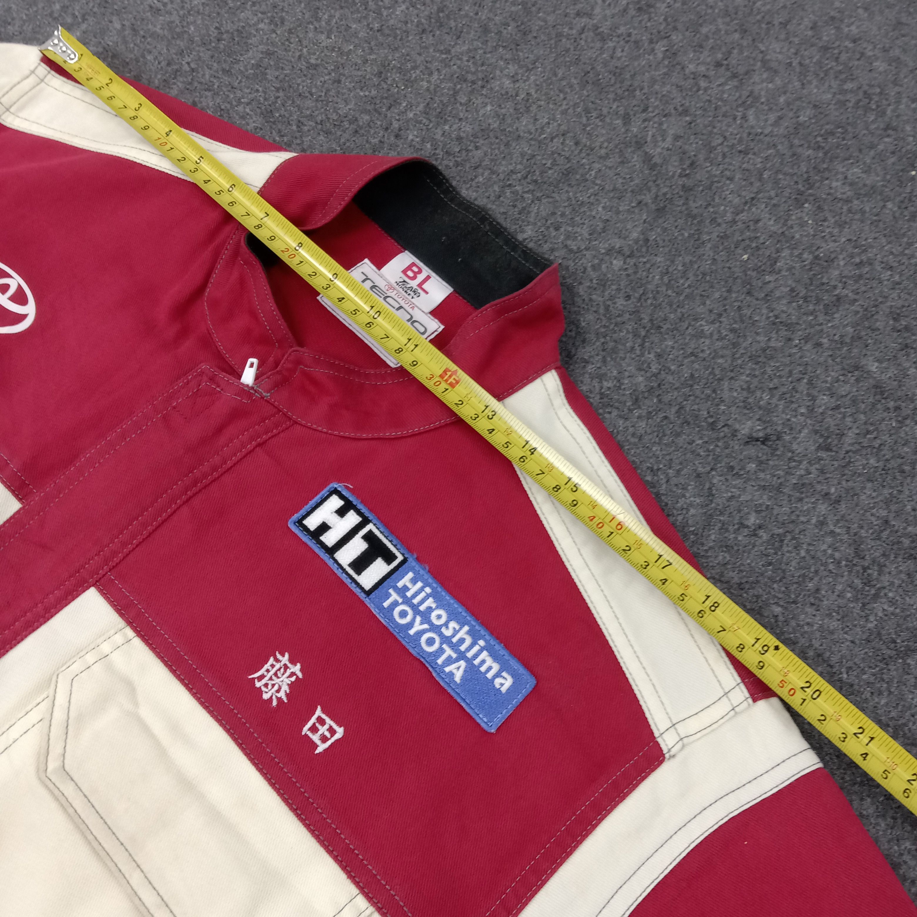 Japanese Brand Toyota Tecno Motorsports Workwear Coverall C261N28 Size US L / EU 52-54 / 3 - 12 Thumbnail