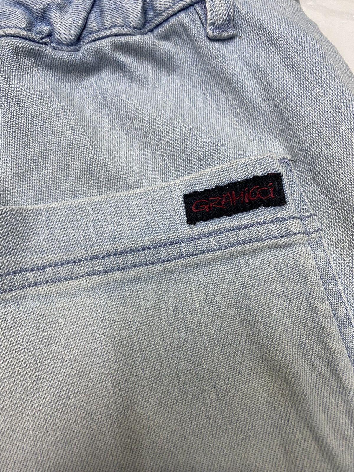 Gramicci 🔥GRAMICCI STONE WASH CASUAL DENIM PANTS Size US 32 / EU 48 - 8 Thumbnail