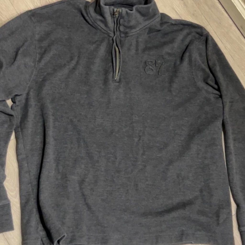 Aeropostale Aeropostale Grey quarter zip jumper #greyjumper #y2k Size US XL / EU 56 / 4 - 3 Thumbnail