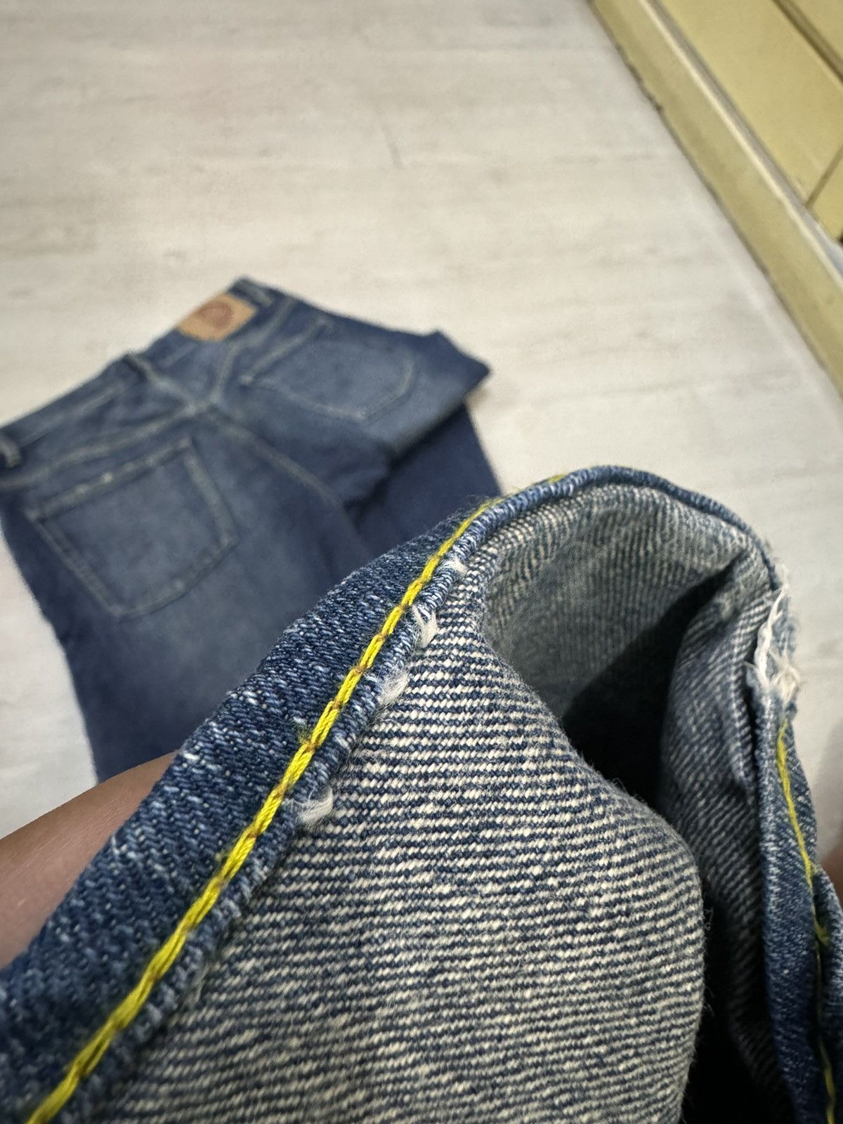 Japanese Brand Koi Pond Sukajan Japan Jeans Embroidered 32 Size US 32 / EU 48 - 4 Thumbnail