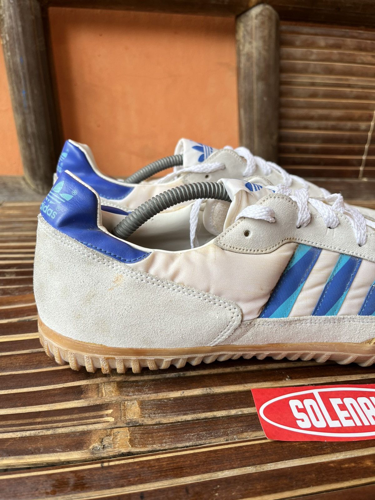 Adidas 1990s Adidas Indoor training vintage rare Size US 12.5 / EU 45-46 - 2 Thumbnail