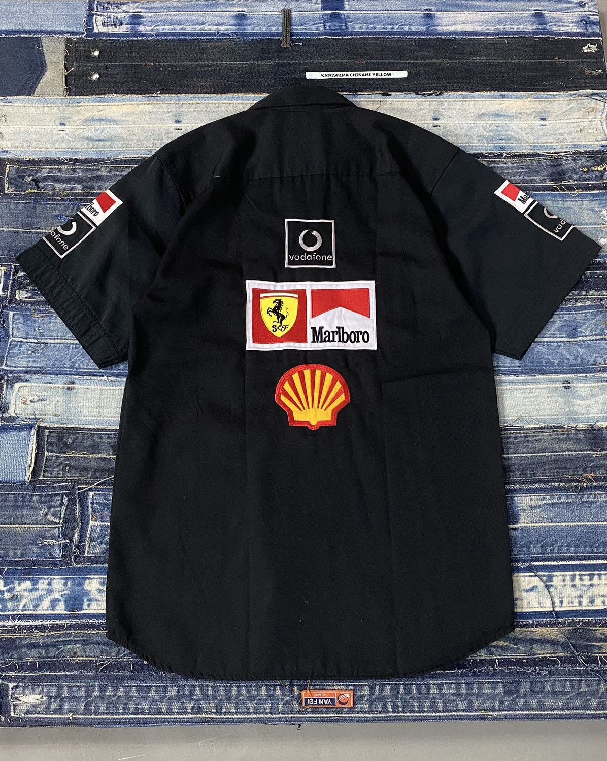 Ferrari × Vintage Vintage Ferrari Shirts Size US M / EU 48-50 / 2 - 5 Thumbnail